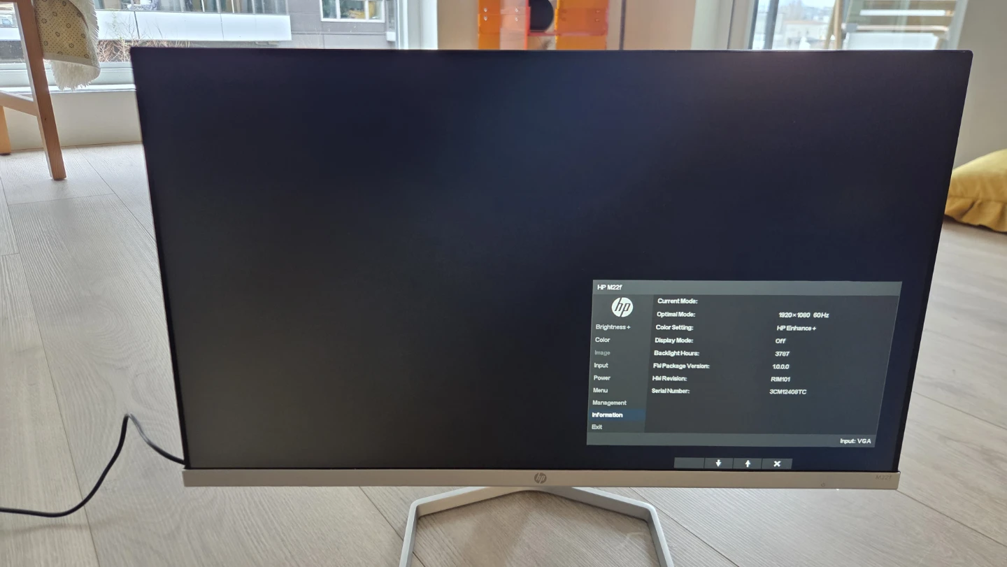 HP 22" Full HD Monitor – Great Condition - photo 2