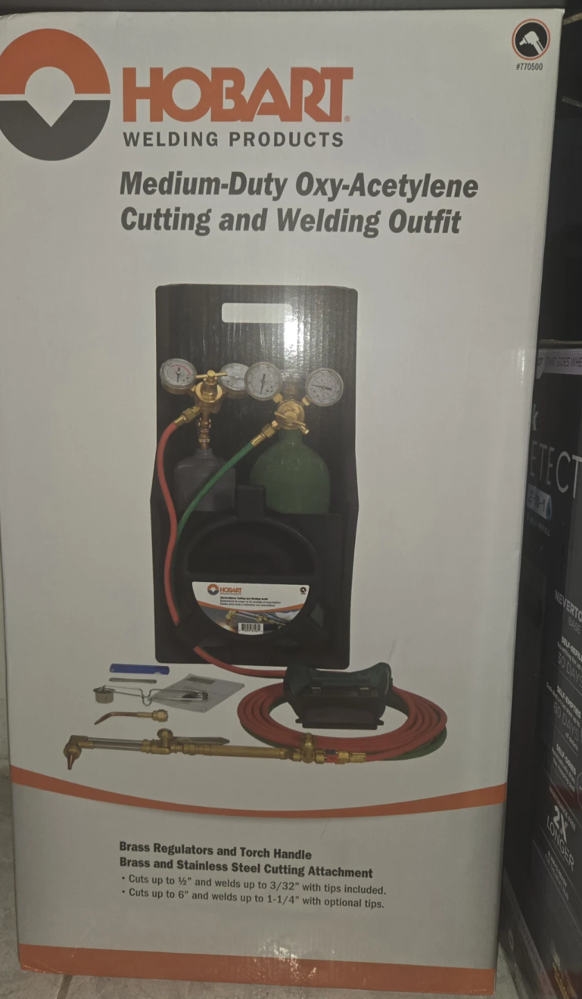 Hobart Medium-Duty Oxy-Acetylene Cutting and Welding Outfit