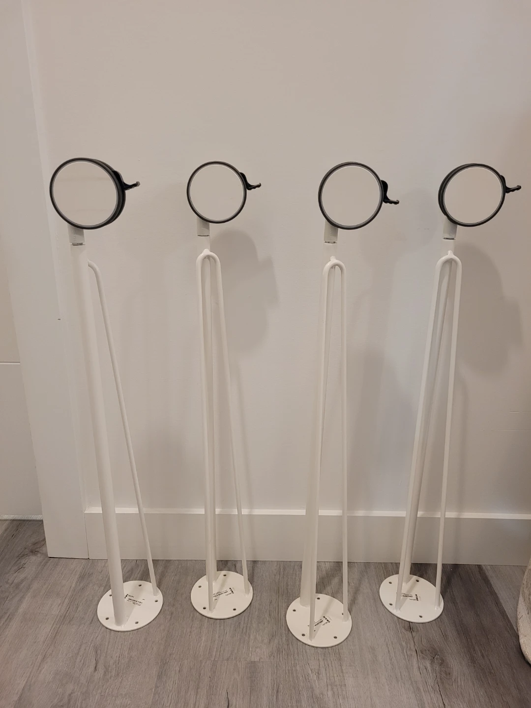 Four Ikea Krille Table or Desk Legs 🥕