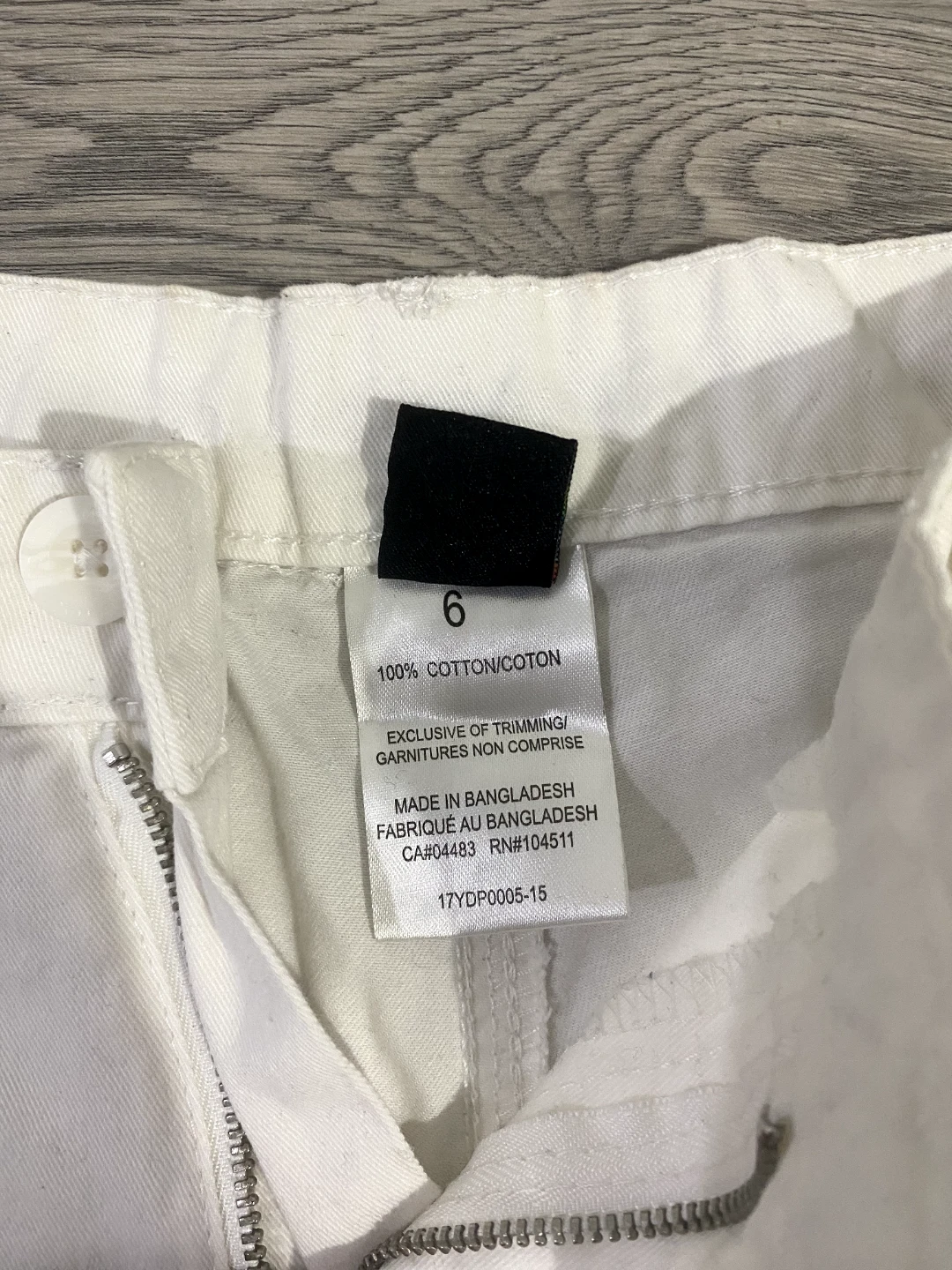 Women's White Cargo Pants - photo 2
