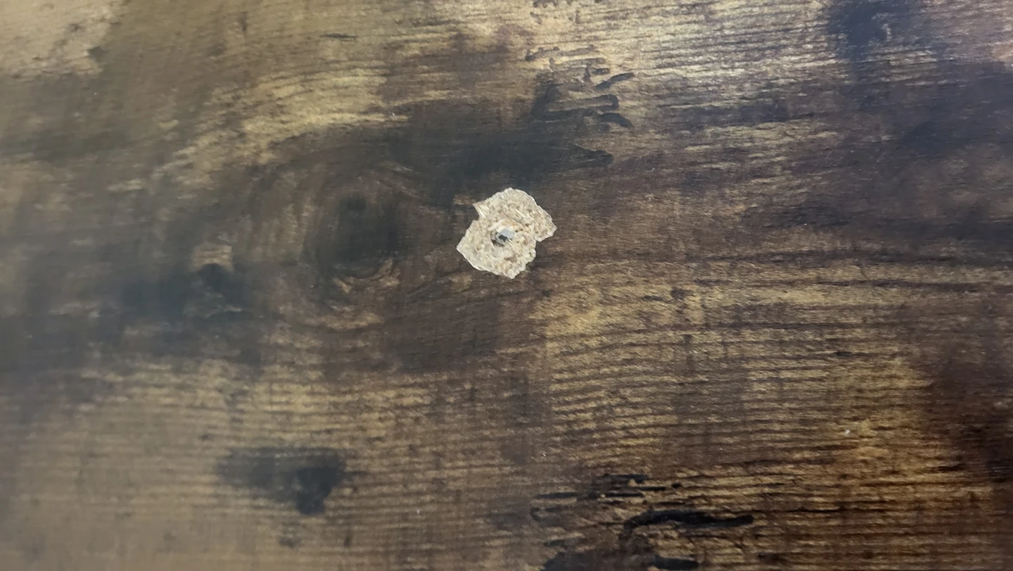 Rustic L-Shaped Desk with Shelves - photo 3