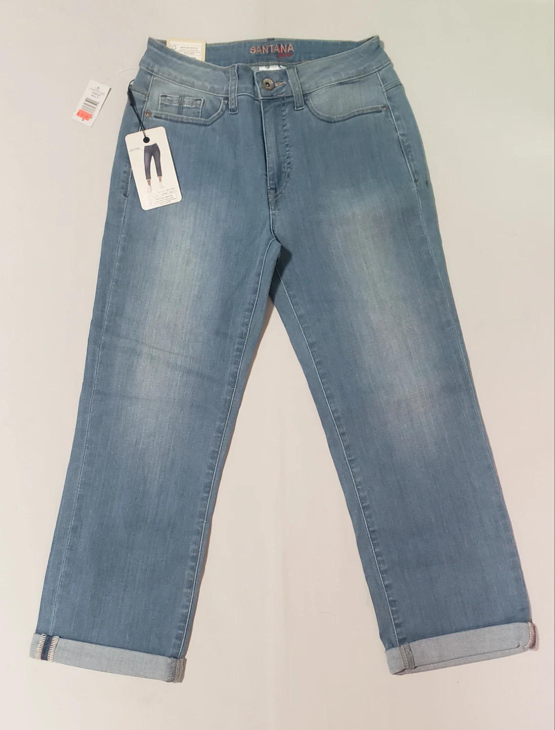 Brand new Women's Santana Jeans Mid Rise Straight