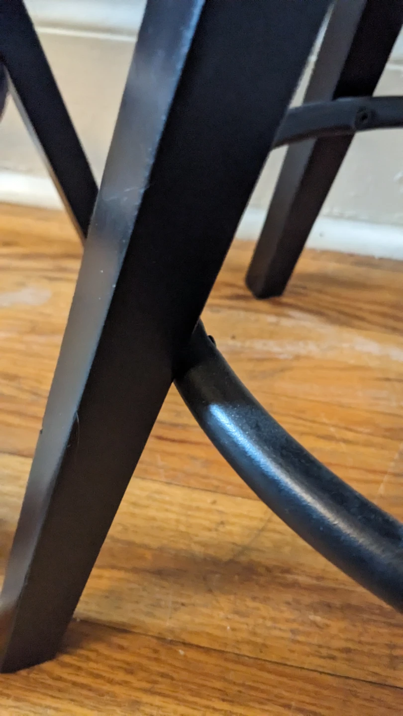 Ikea DALFRED Black Adjustable Swivel Bar Stools (Set of 2) - photo 5