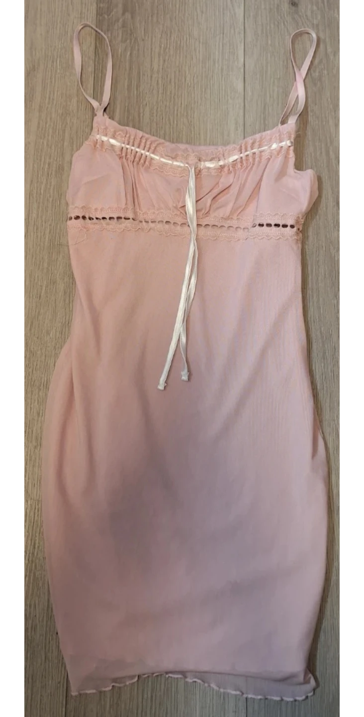 Urban Heritage Pink Slip Dress