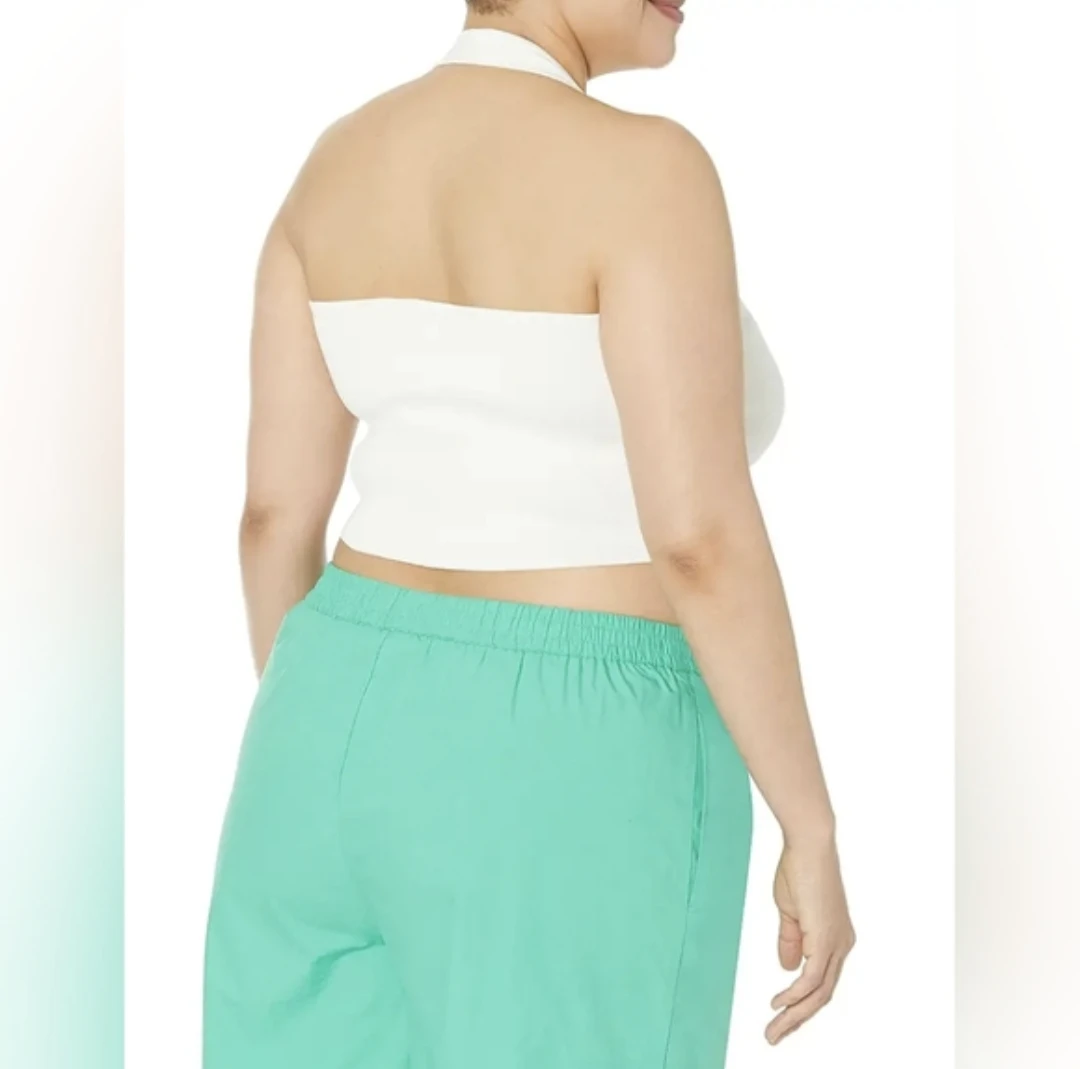 THE DROP | greta crop halter (2pc) - photo 4