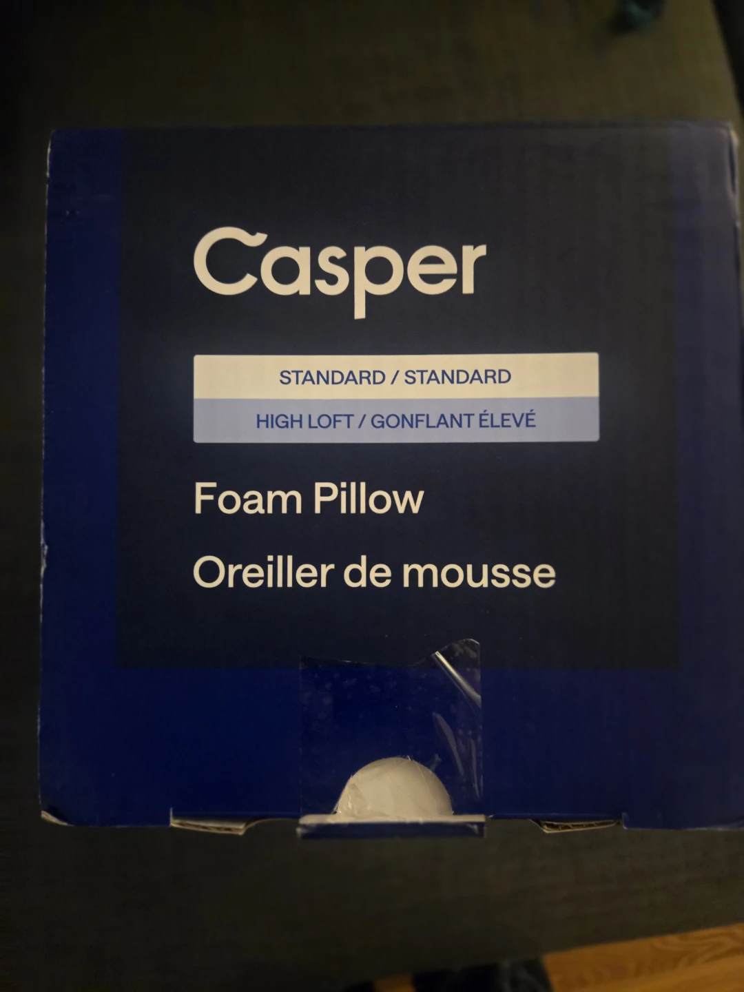 Casper Standard High Loft Foam Pillow