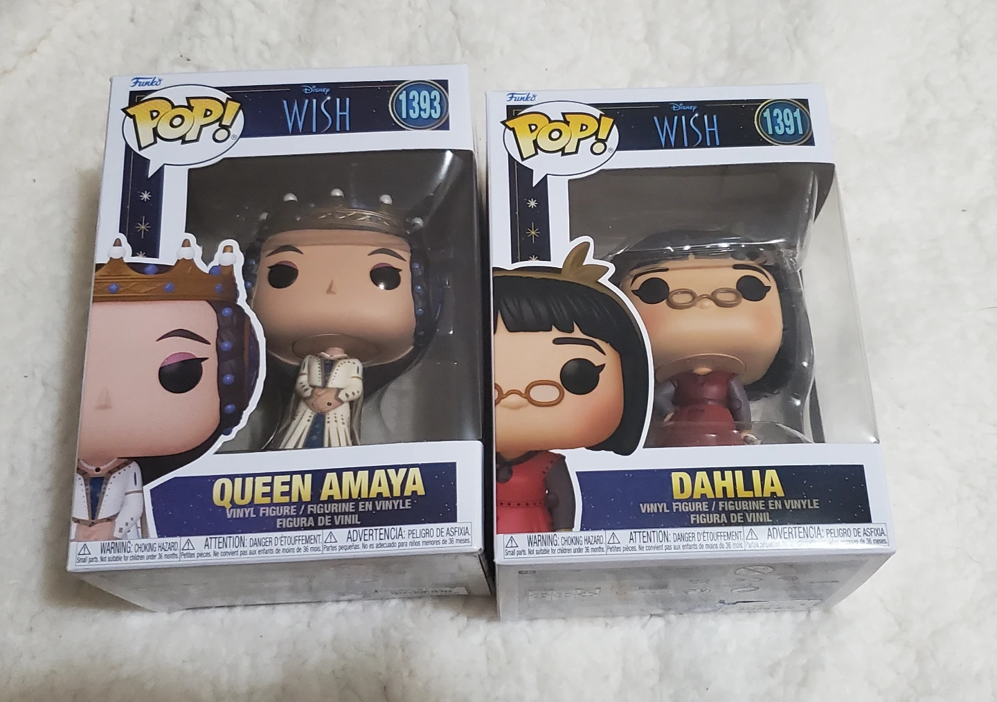 Funko Pop! Disney Wish Queen Amaya & Dahlia Vinyl Figures