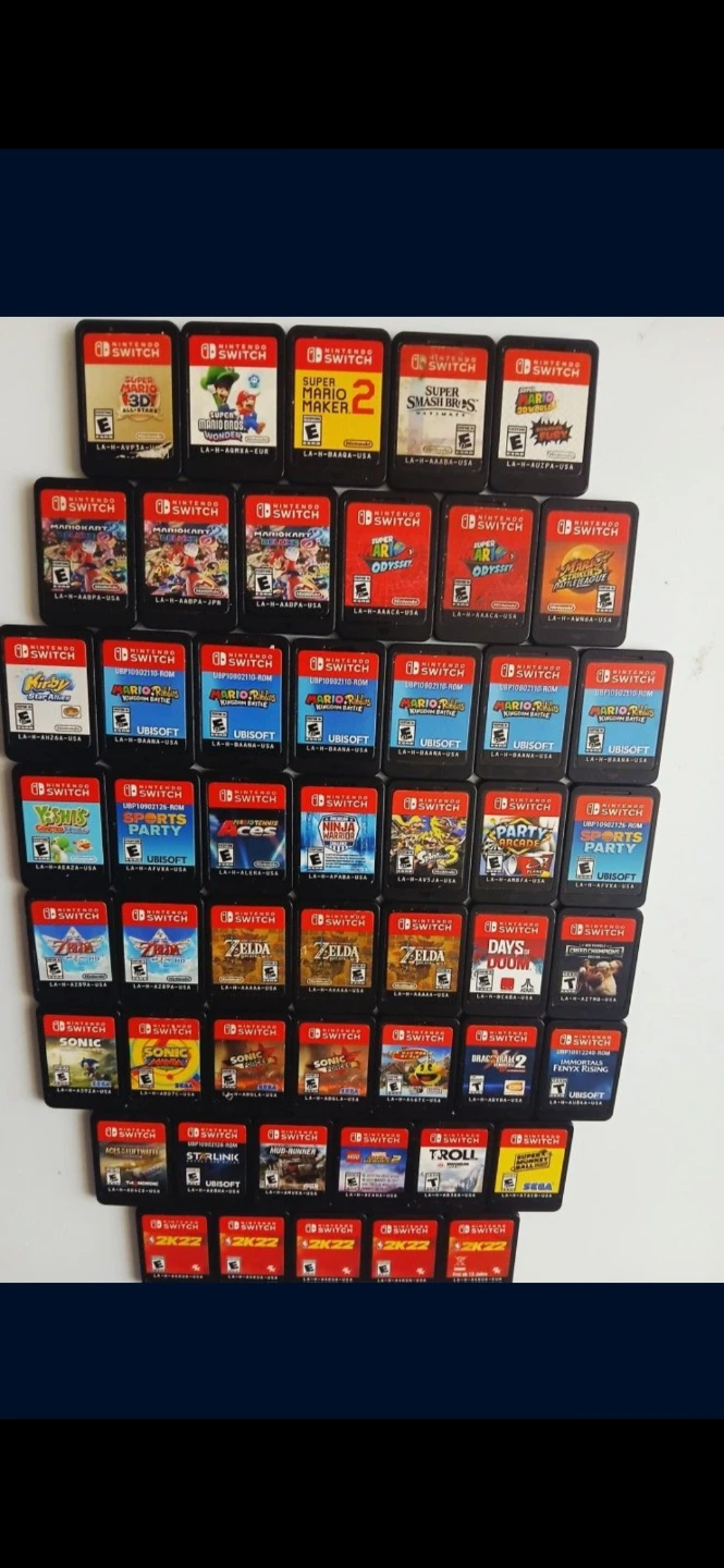 Nintendo Switch Games each Different Price