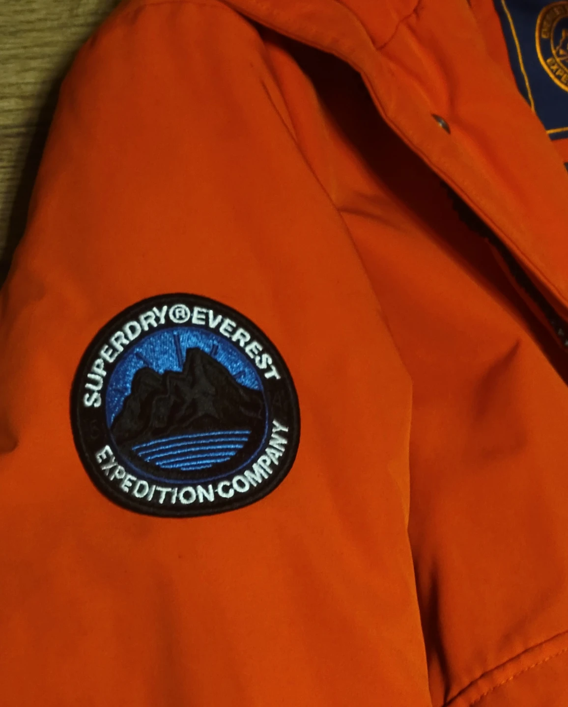 Superdry Orange Everest Expedition Parka Jacket - Size S - photo 5