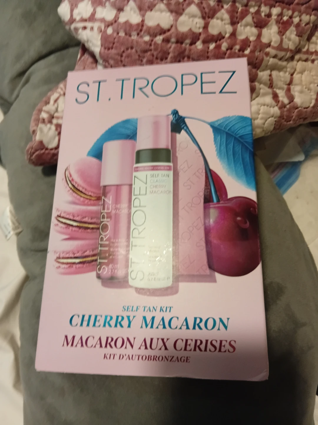 St. Tropez Cherry Macaron Self Tan Kit