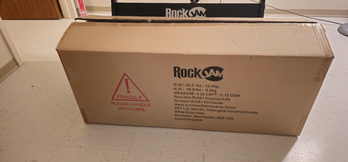 RockJam RJ561 Keyboard Kit with Headphones and Stand - photo 5