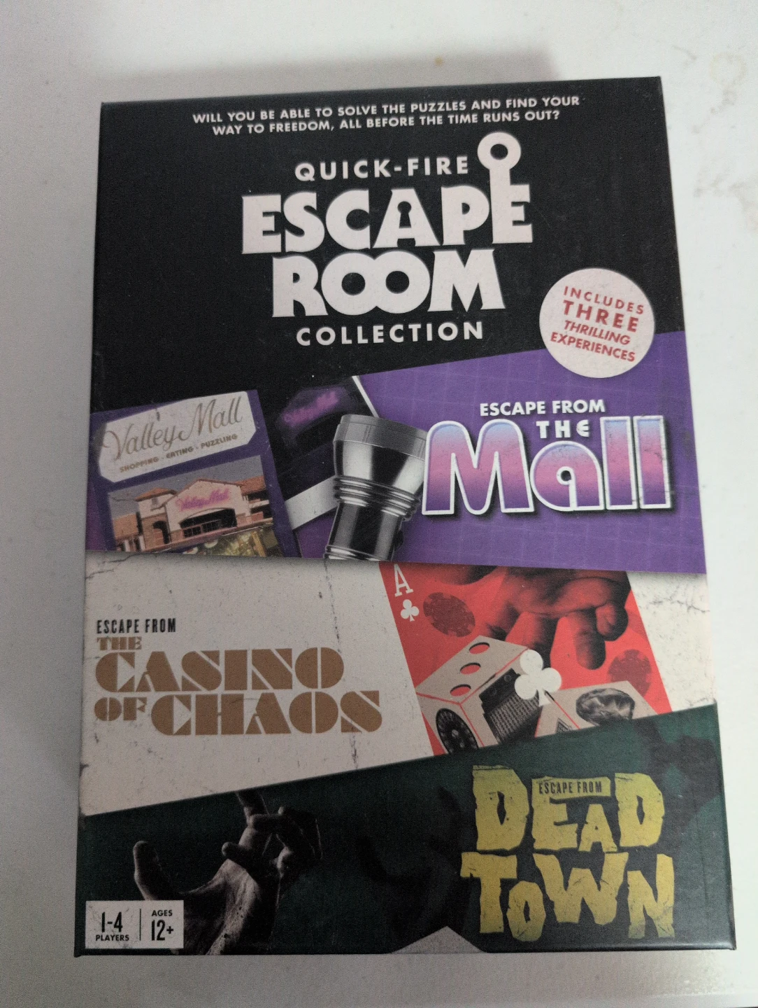 Quick-Fire Escape Room Collection Board Game