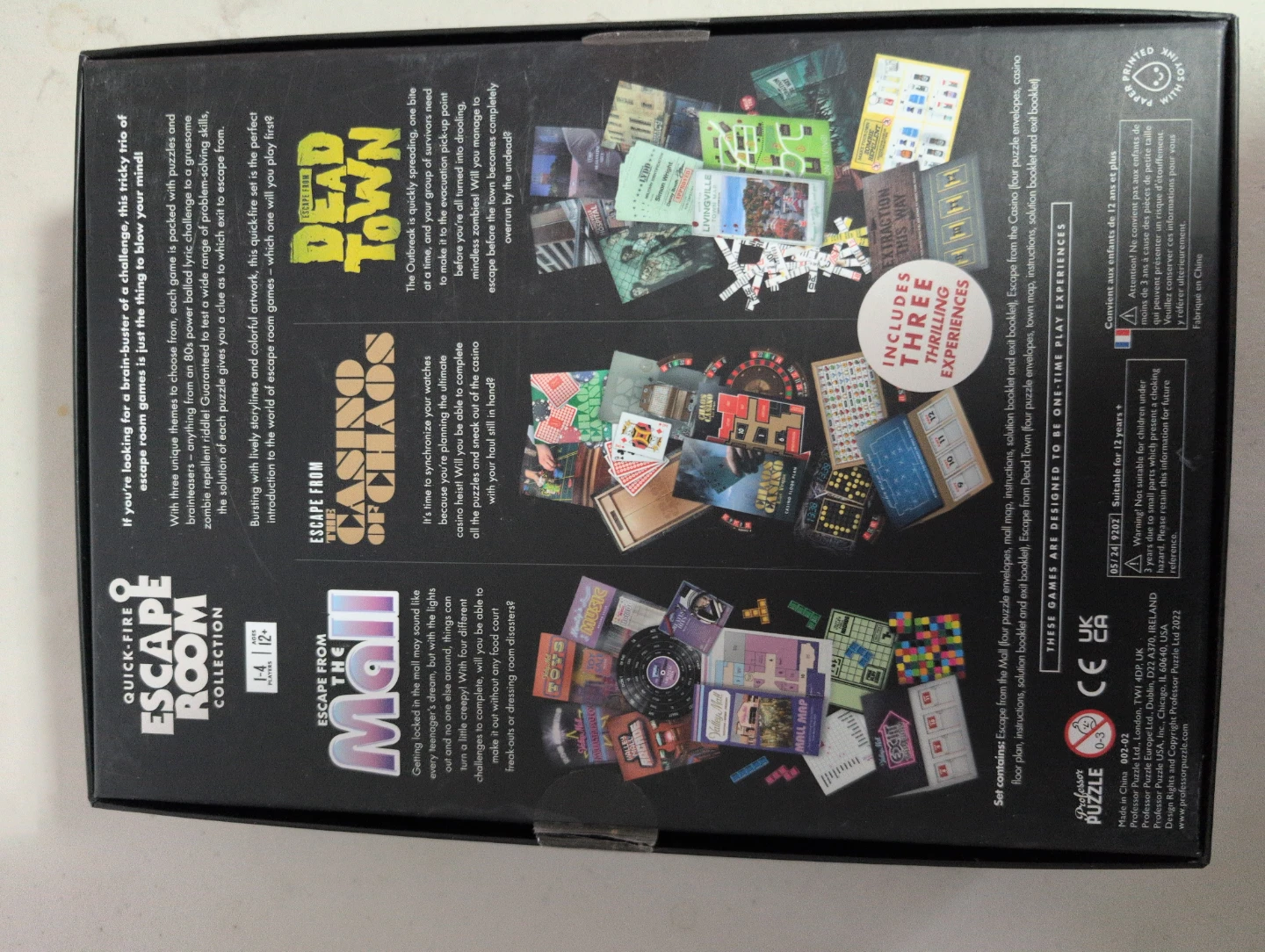 Quick-Fire Escape Room Collection Board Game - photo 2