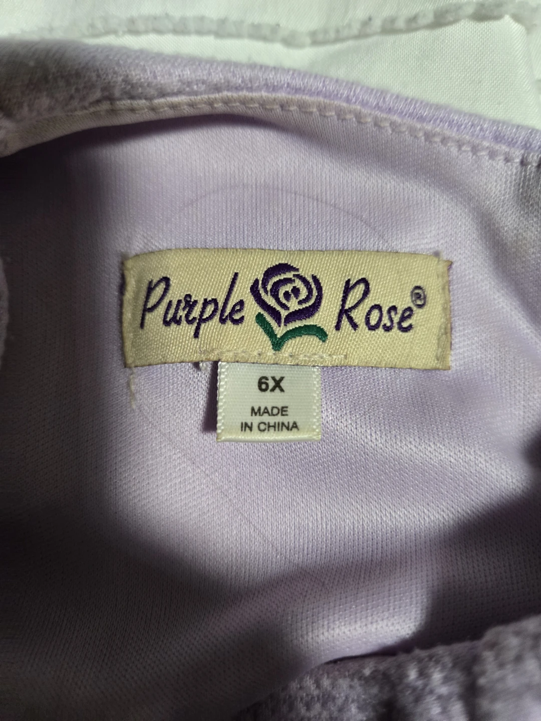 Purple Rose Girls Dress Size 6X Lavender - photo 3