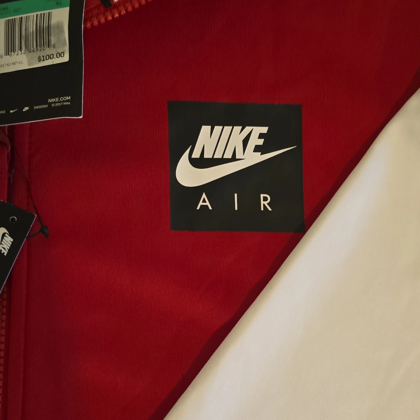 Nike Air Track Jacket Red XL - photo 2