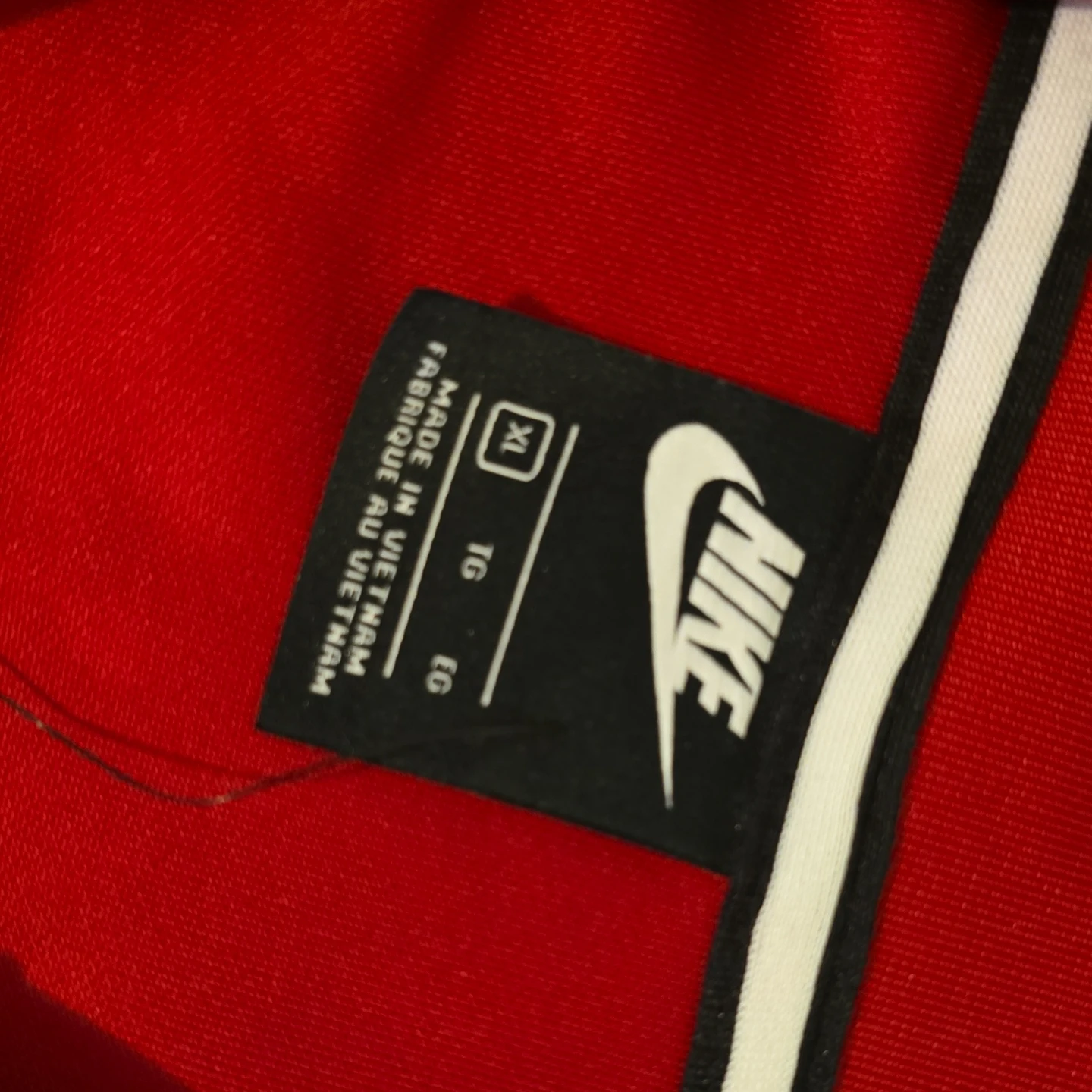 Nike Air Track Jacket Red XL - photo 4