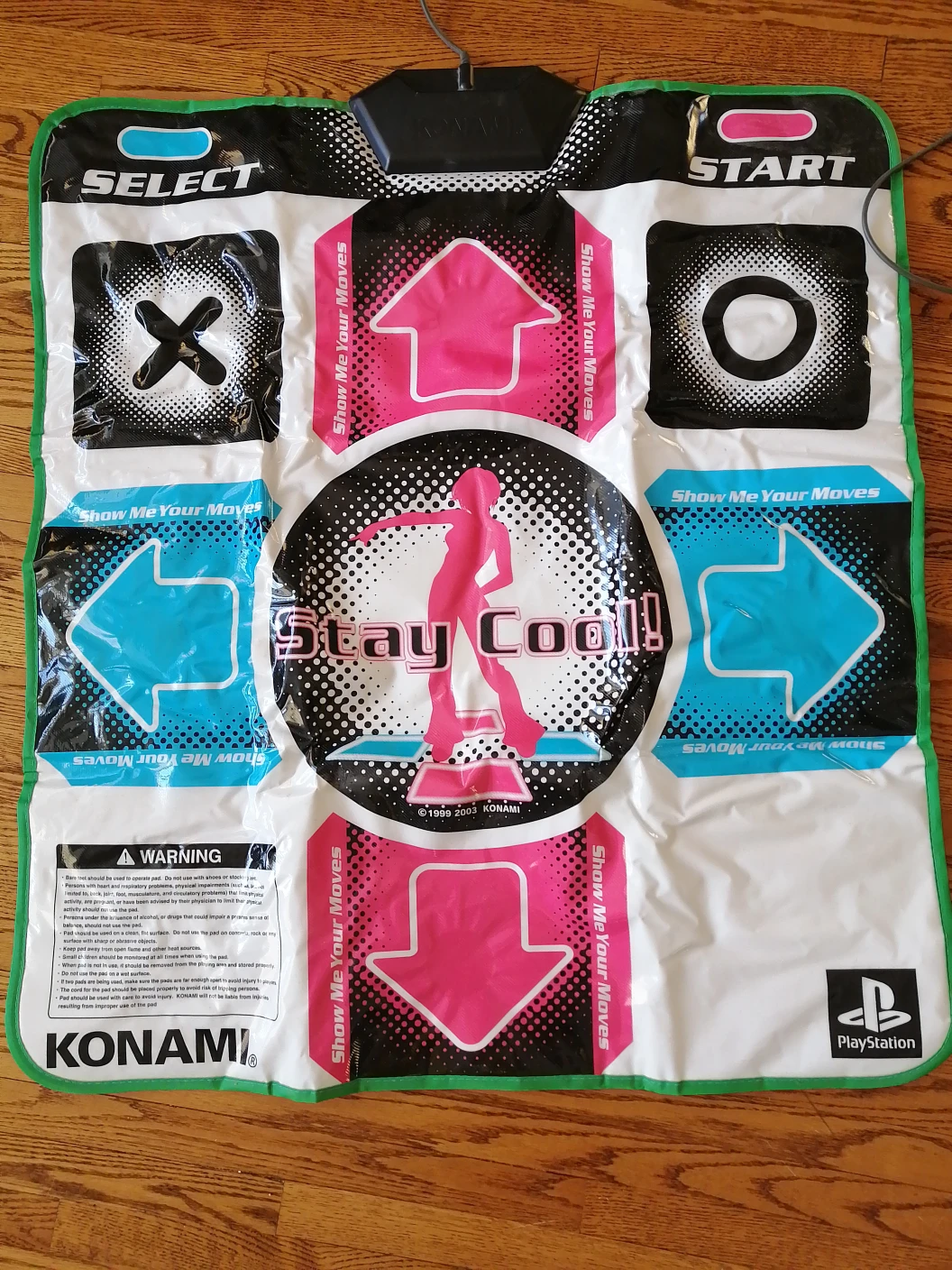 Konami Dance Dance Revolution Dance Pad for PlayStation 2