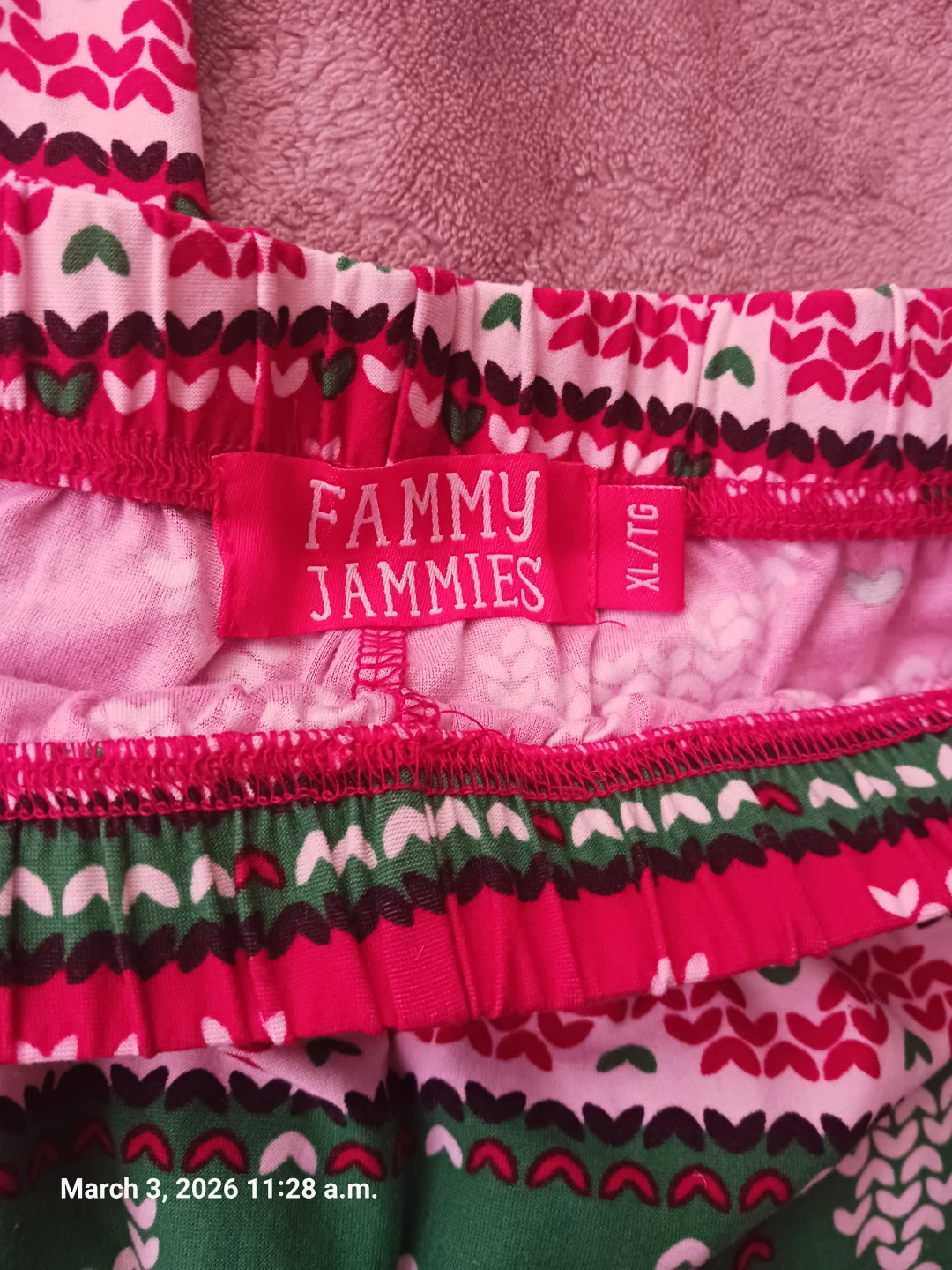 Fammy Jammies Sleepsuit Onesie - XL/TG - photo 5