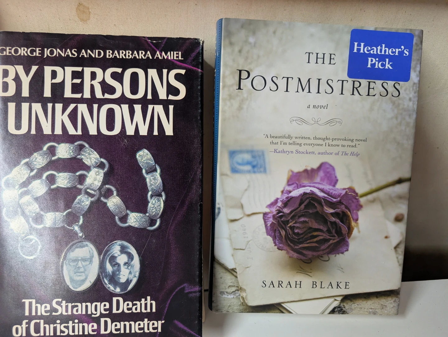 By Persons Unknown & The Postmistress Books - photo 2