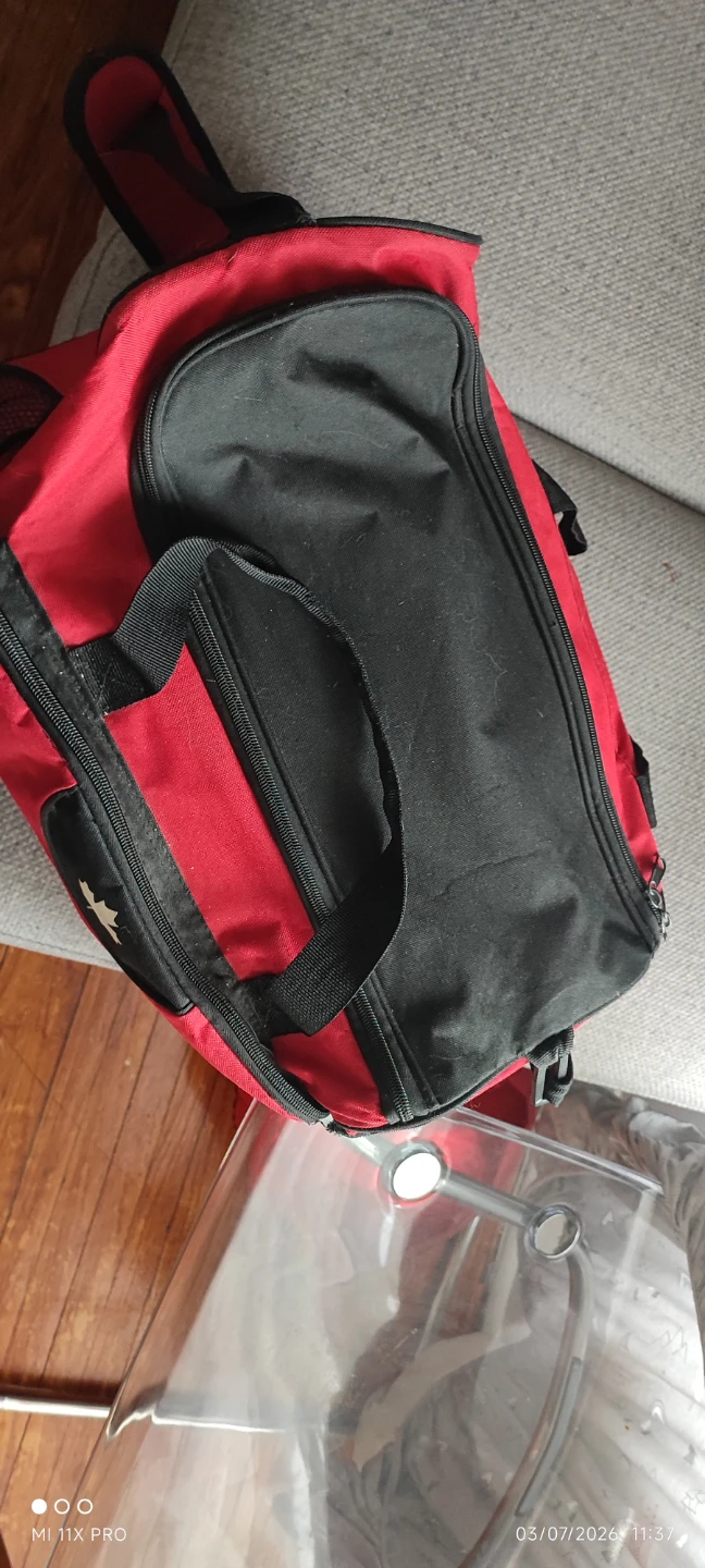 GoodLife Fitness Red & Black Duffel Bag - photo 2