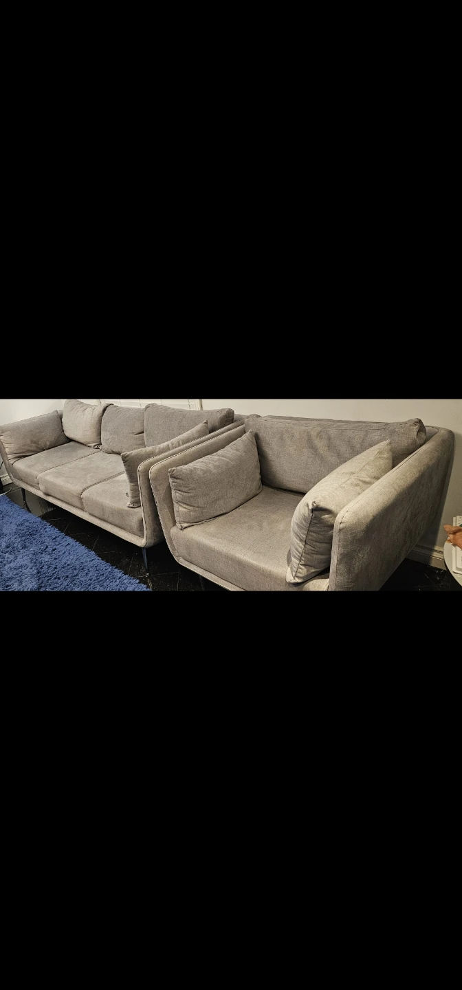 Grey Sectional Sofa - photo 2