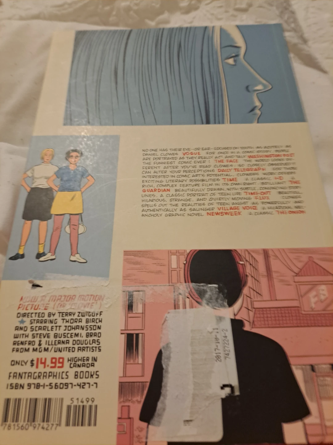 Ghost World Graphic Novel by Daniel Clowes