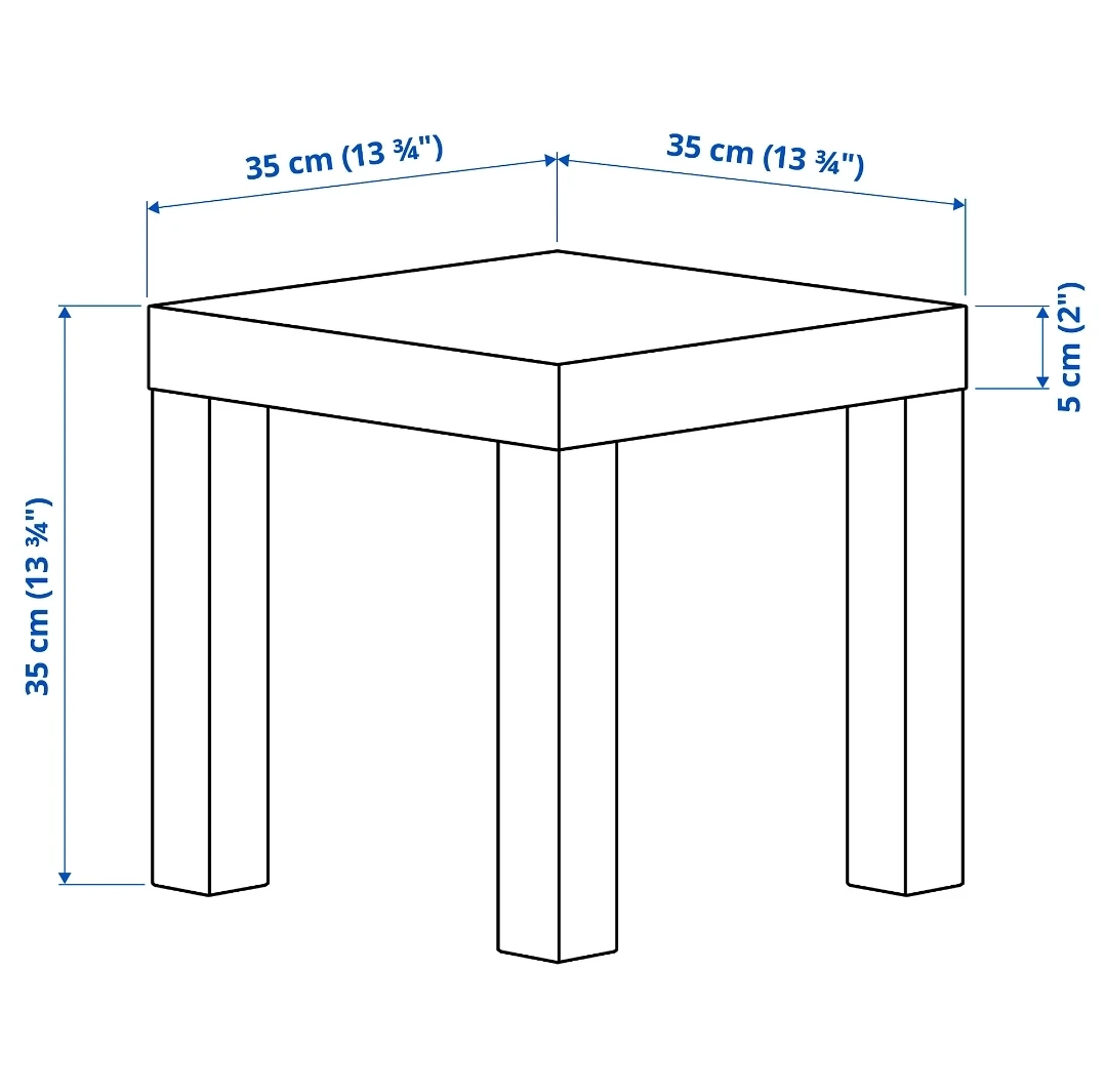 IKEA LACK Side Table - White🥕 - photo 3