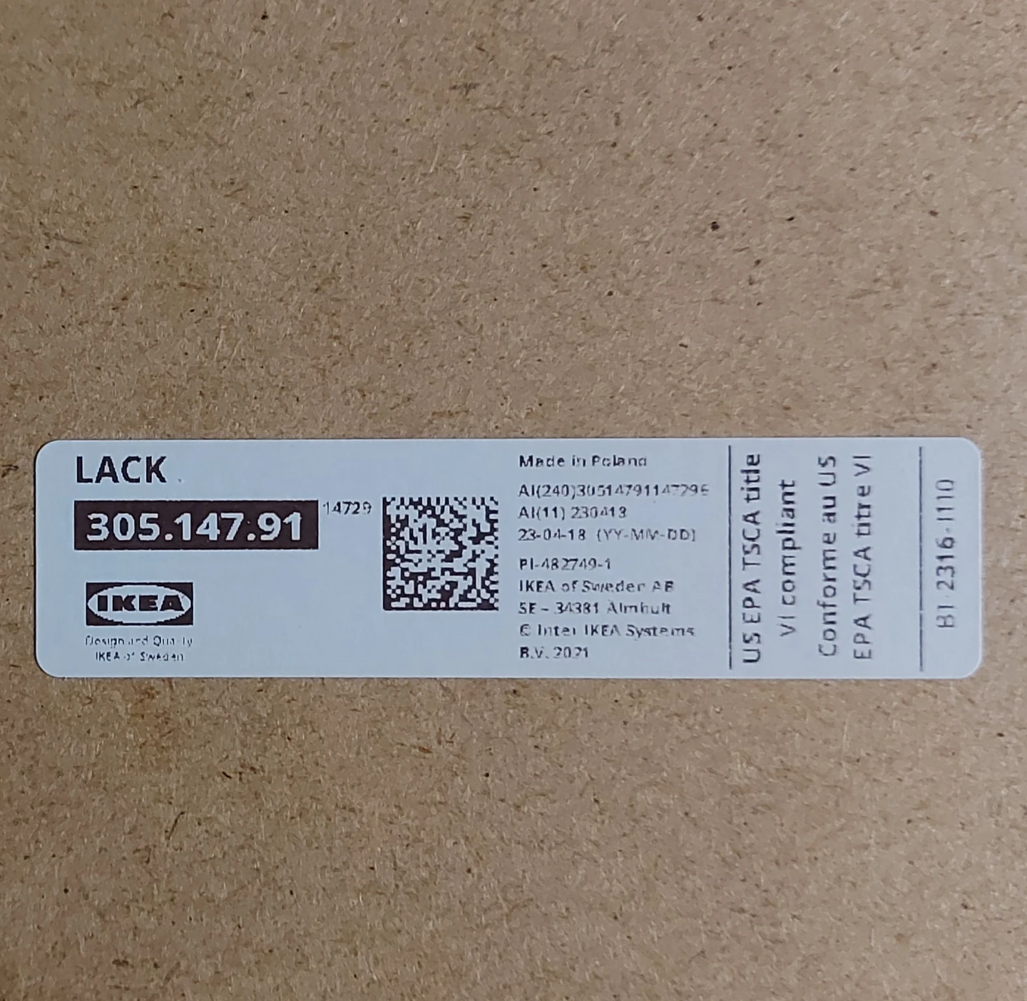 IKEA LACK Side Table - White🥕 - photo 4