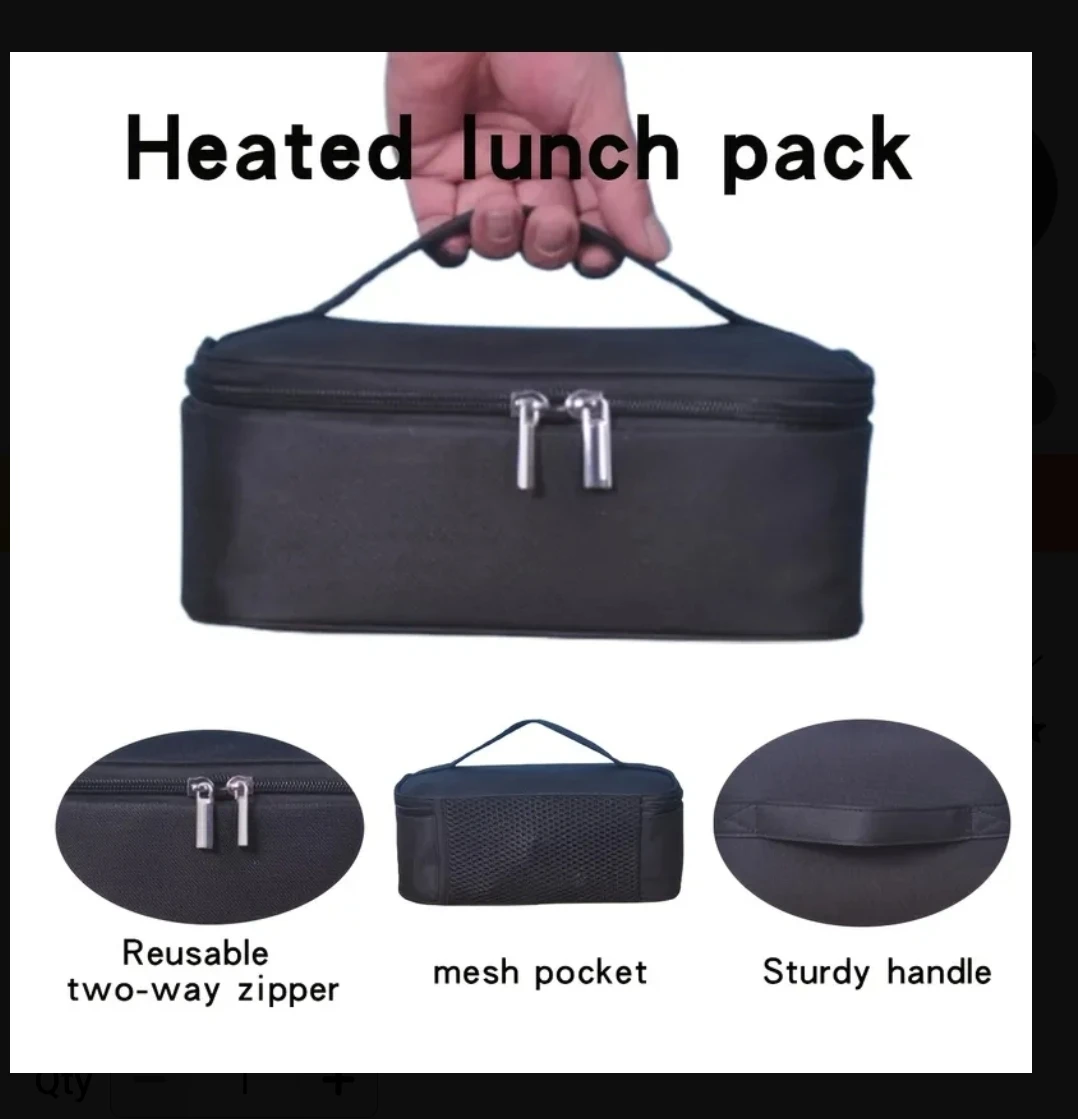 Lunch Box Heater Insulating Bag, Power Bank or USB Charger - photo 4