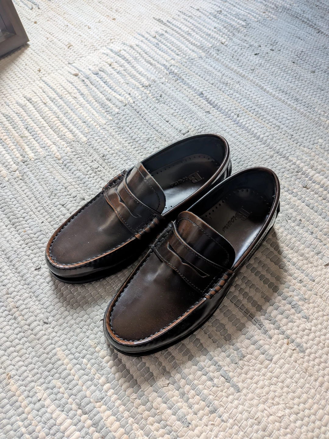 Browns Leather Penny Loafers - photo 2