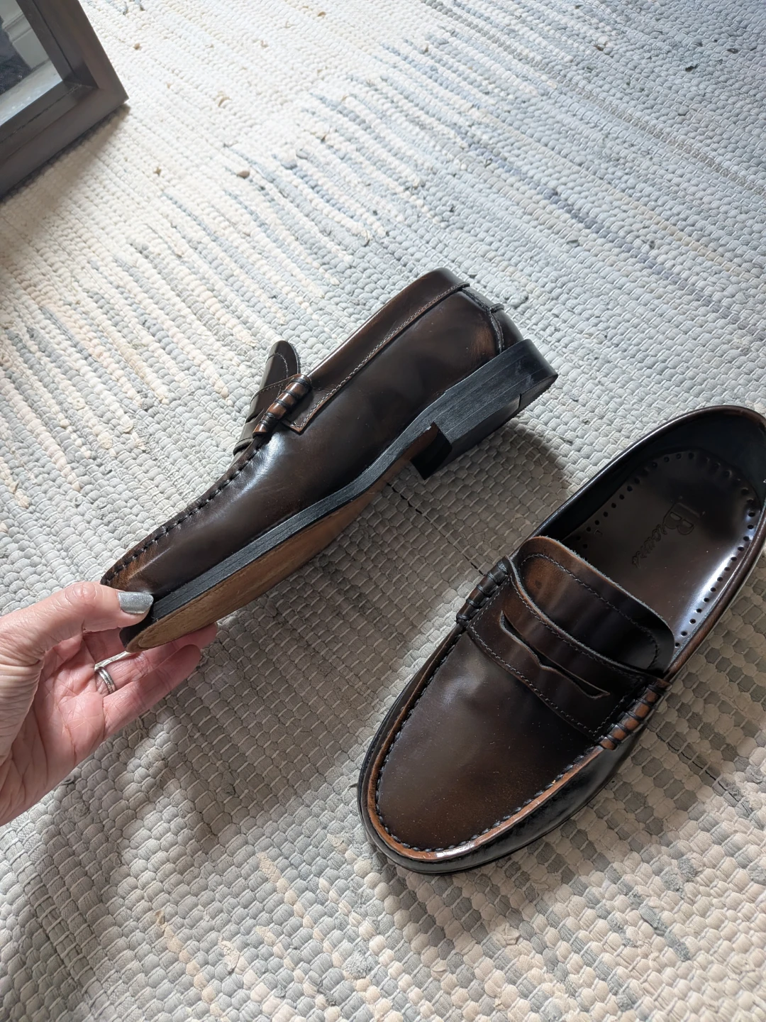 Browns Leather Penny Loafers - photo 3