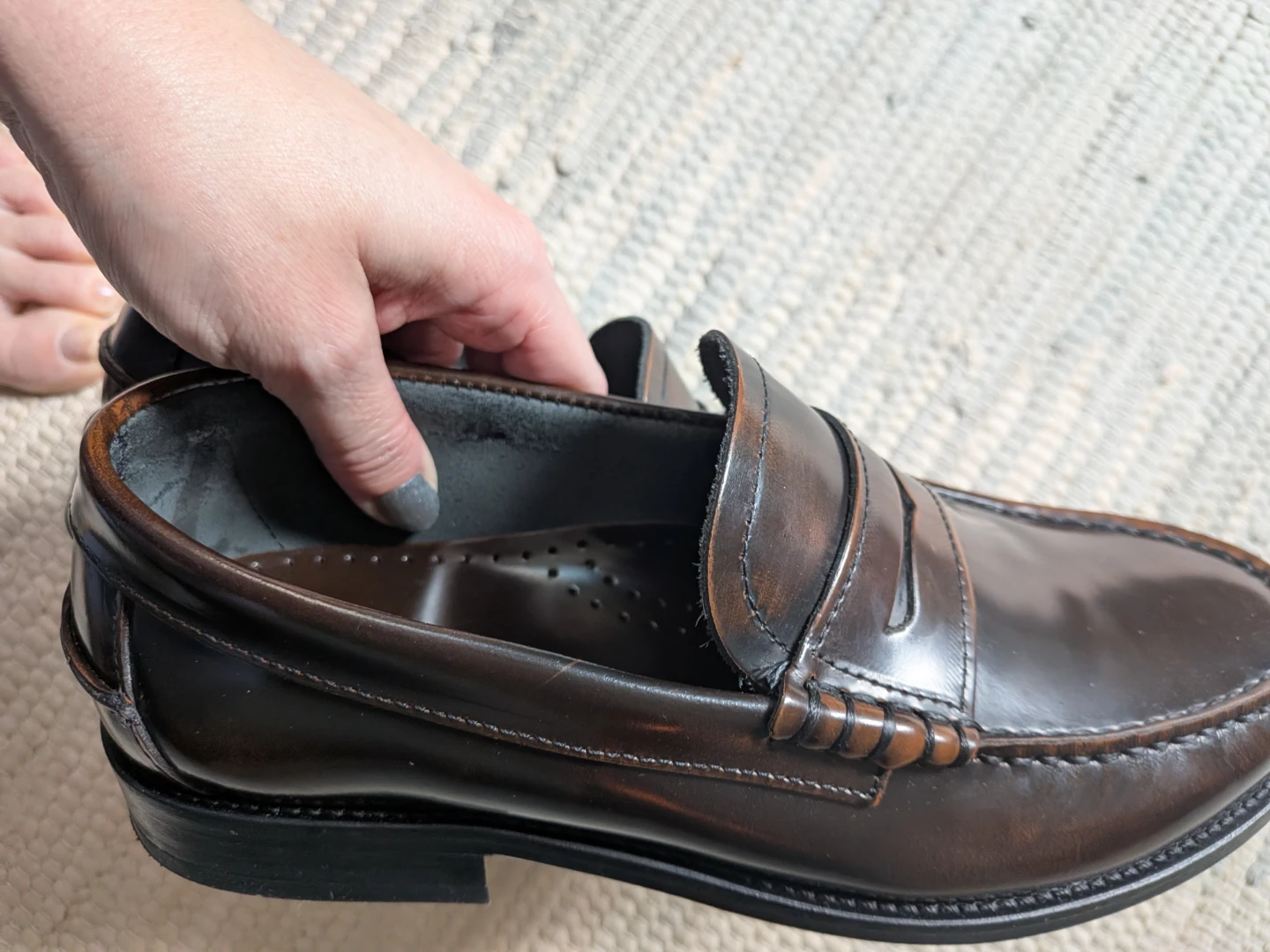 Browns Leather Penny Loafers - photo 5