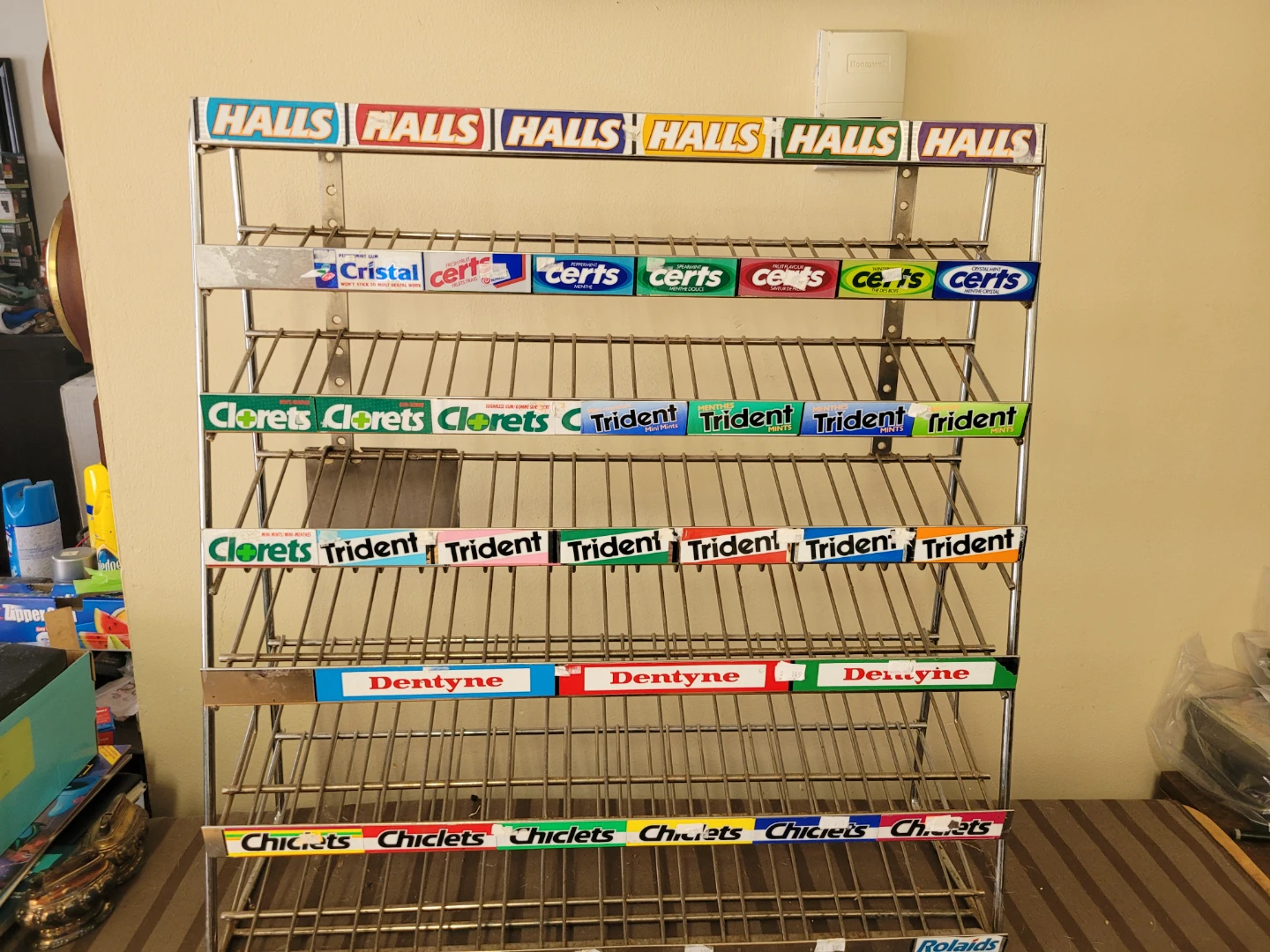 Adams Brands 5-Tier  Chrome Display Rack