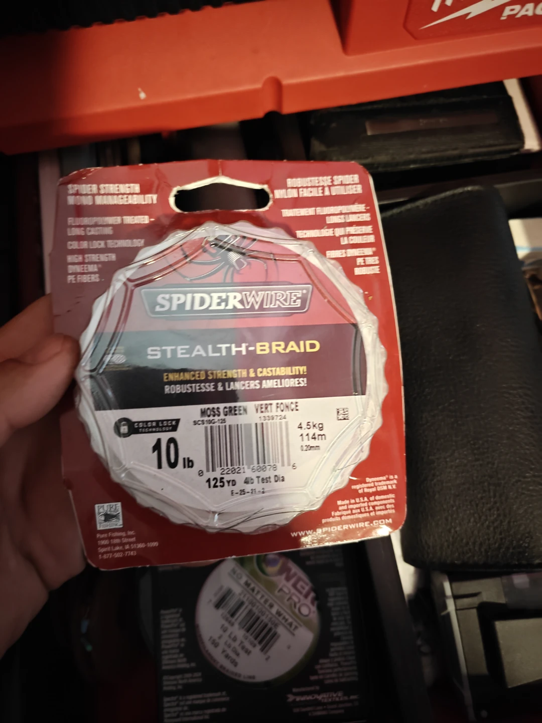 Spiderwire Stealth-Braid 10 lb. Test Fishing Line