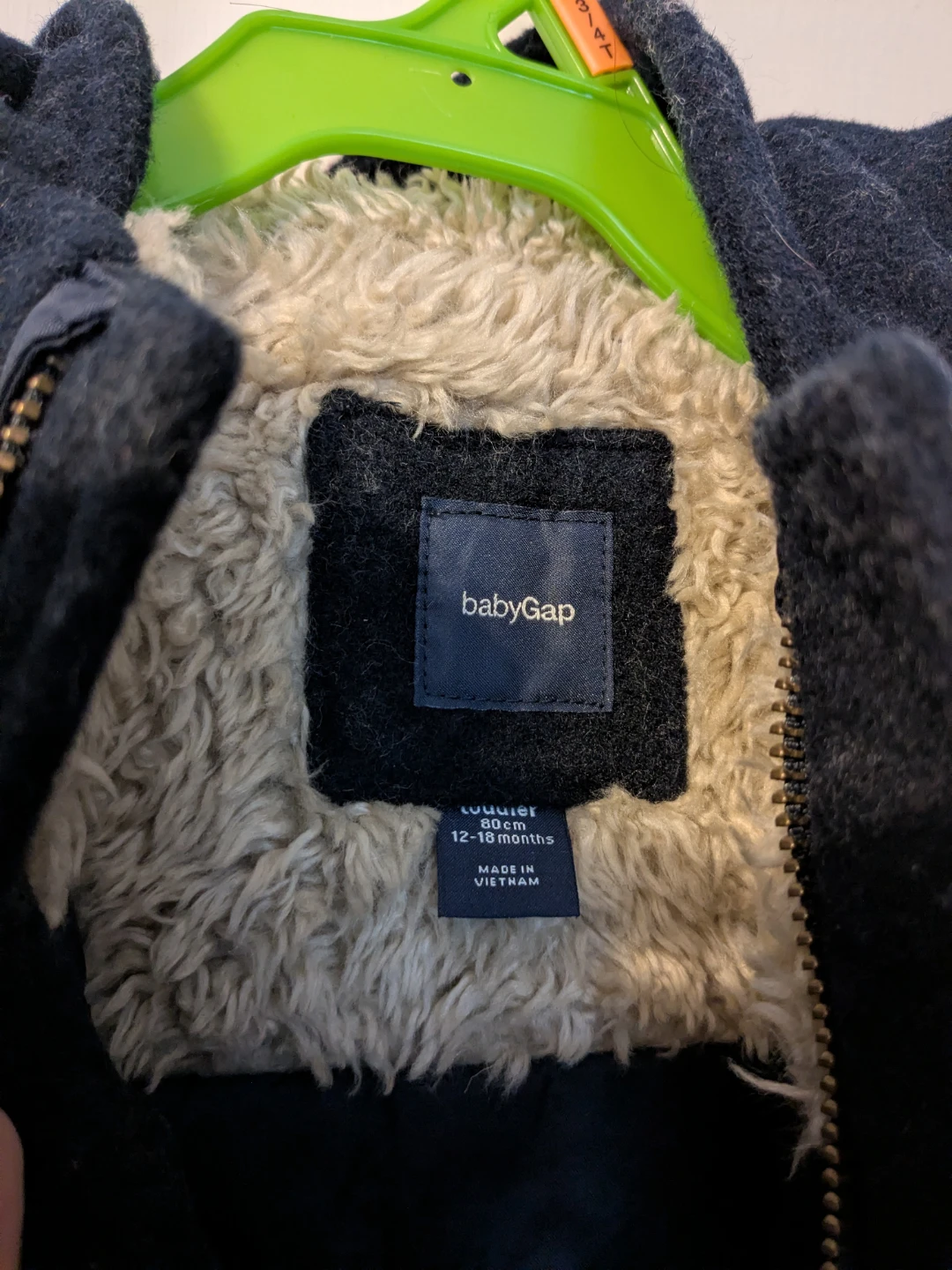 BabyGap Toddler Duffle Coat - Black - 12-18 Months - photo 3