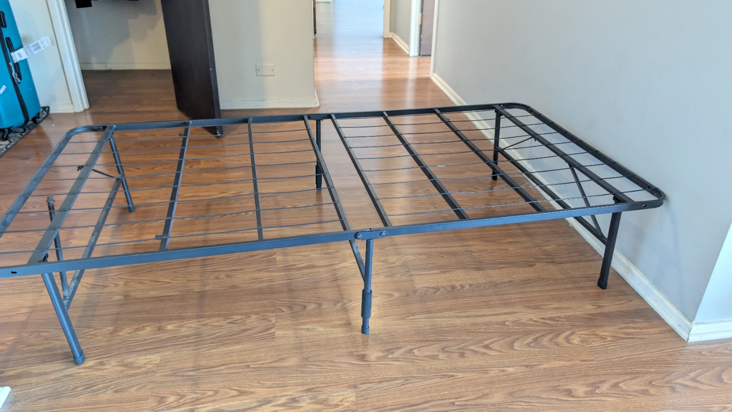 Foldable Metal Bed Frame Twin size