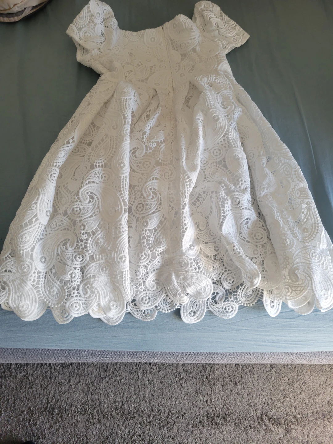 White Lace Dress - Monsoon - photo 2