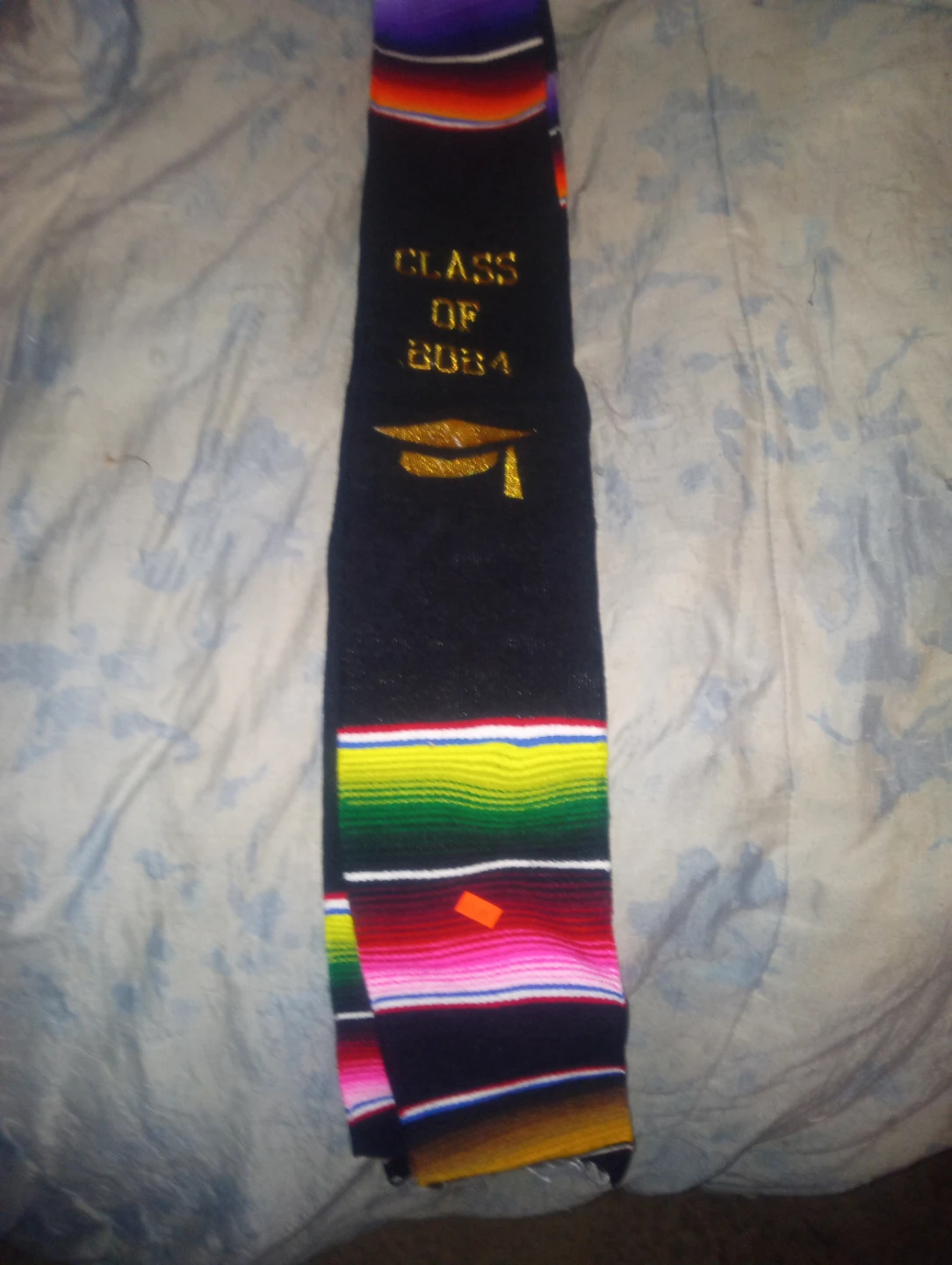 Class of 2024 Graduation Multicolor Stole