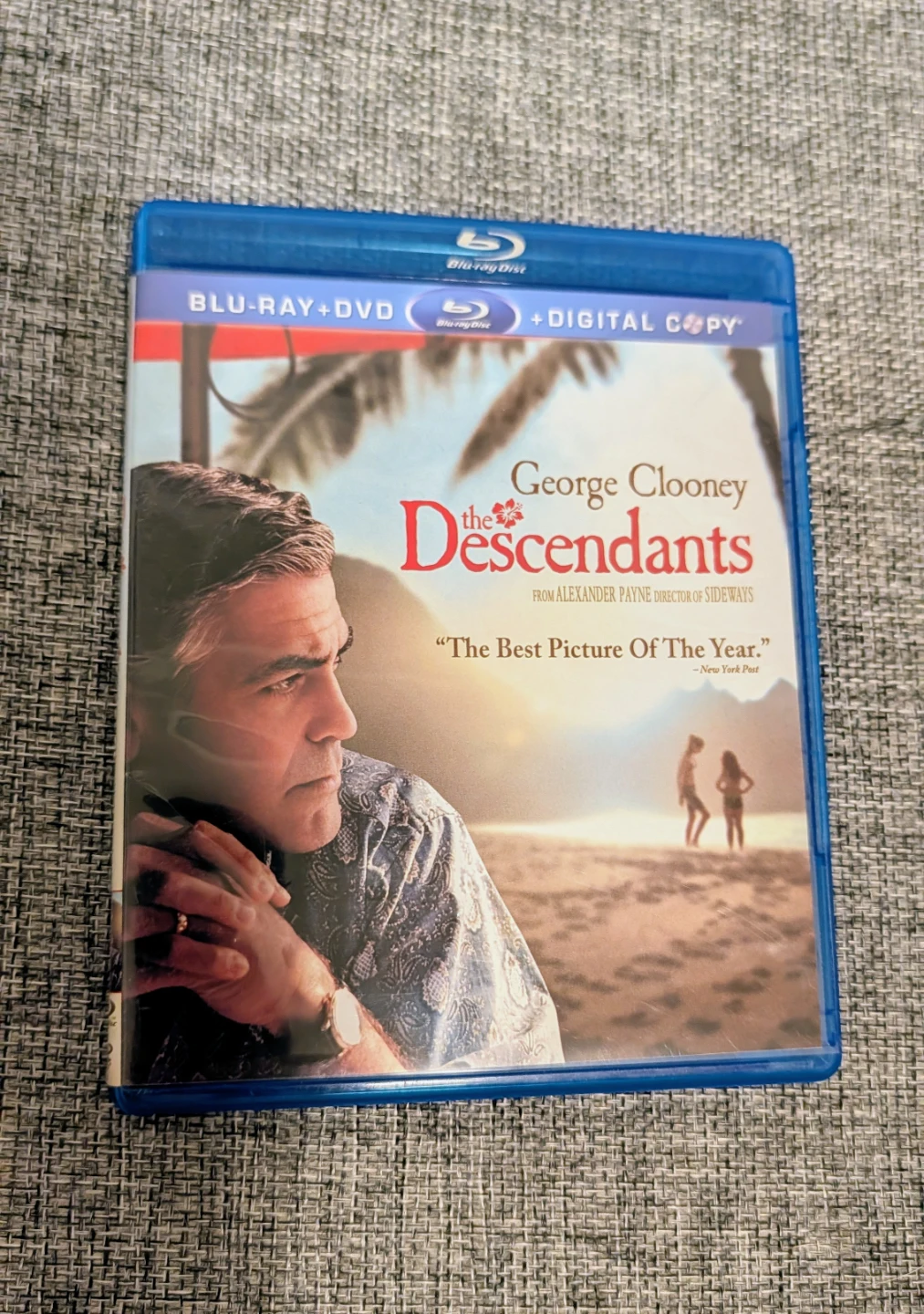 The Descendants Blu-ray + DVD + Digital Copy Movie