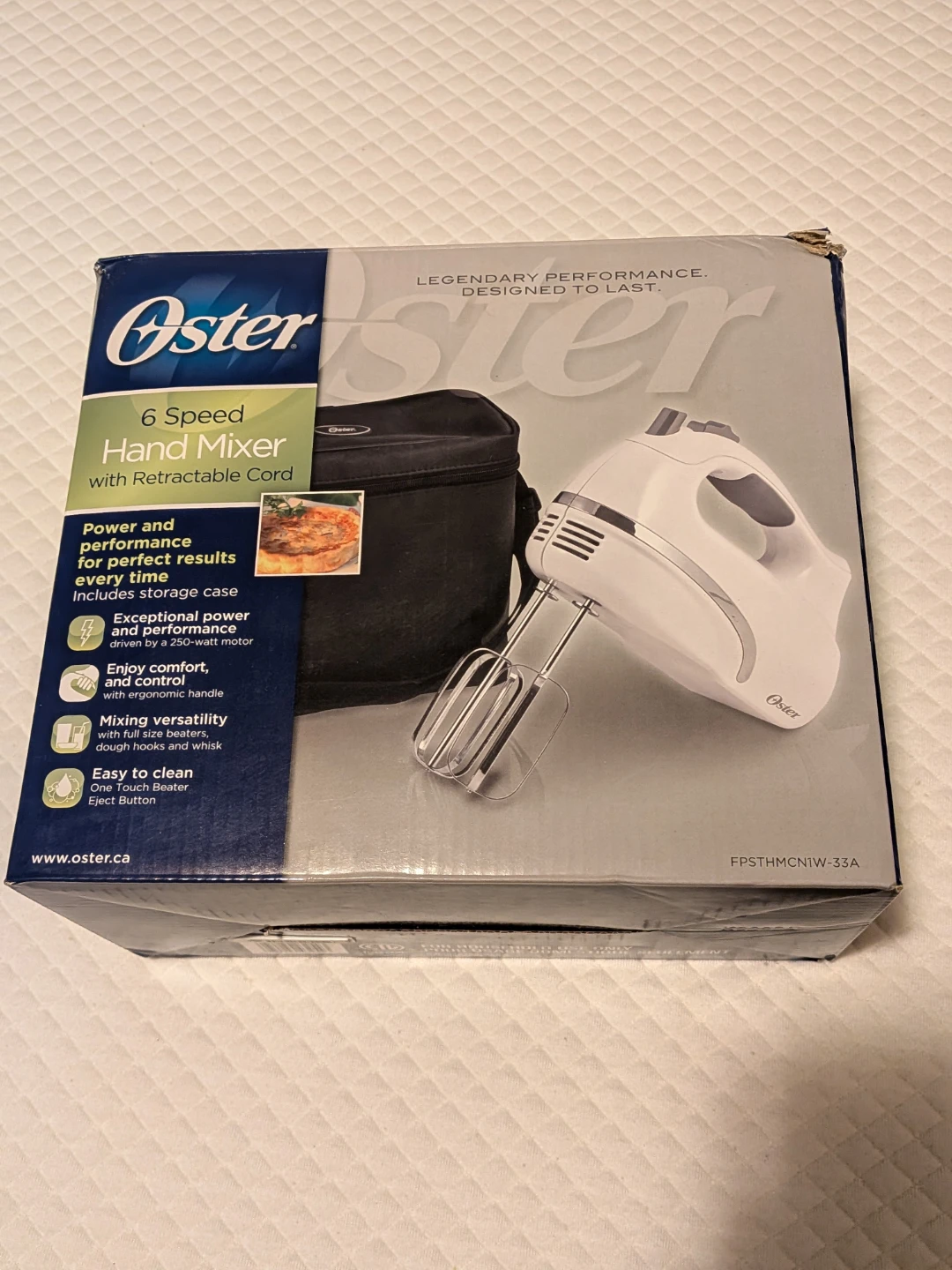 New Hand Mixer- Oyster 6 speed - photo 3