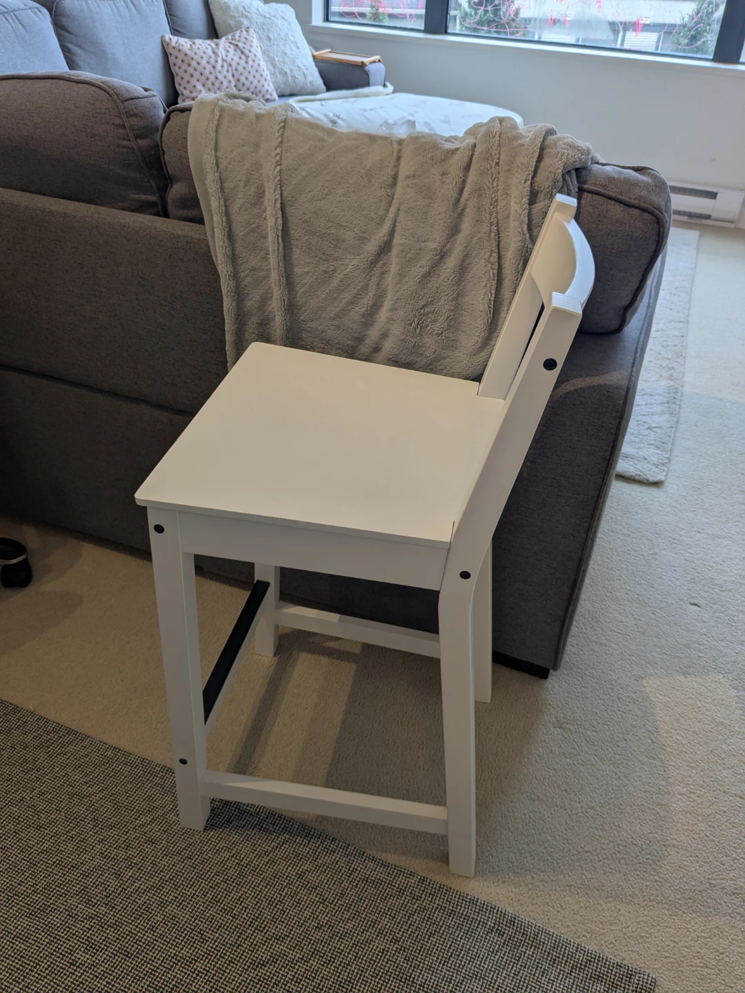 Brand New Ikea NORDVIKEN Bar stool with backrest - photo 2