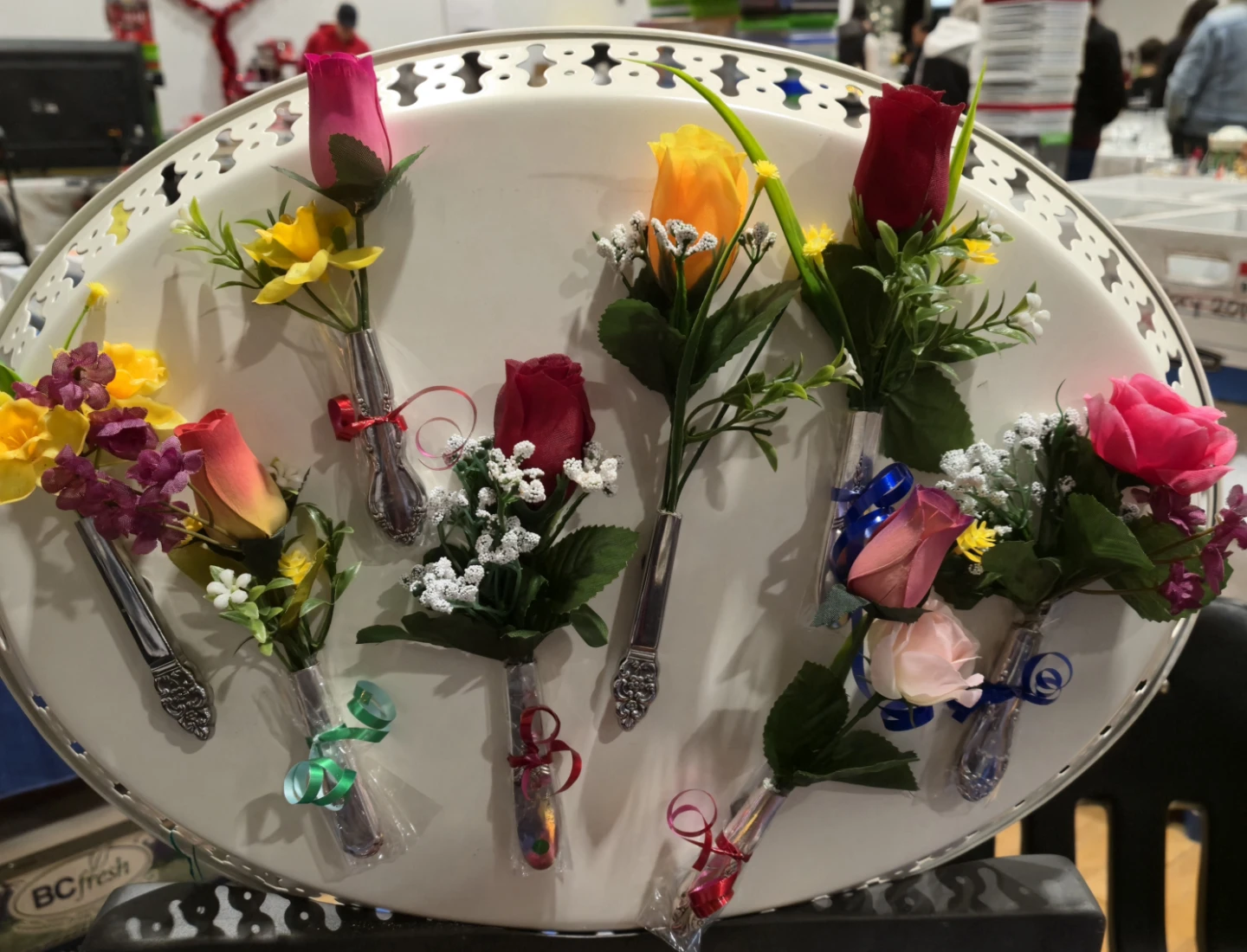 Handcrafted Window Hangers/Fridge magnets with Floral Accents - photo 3
