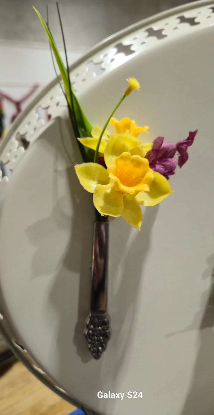 Handcrafted Window Hangers/Fridge magnets with Floral Accents - photo 4