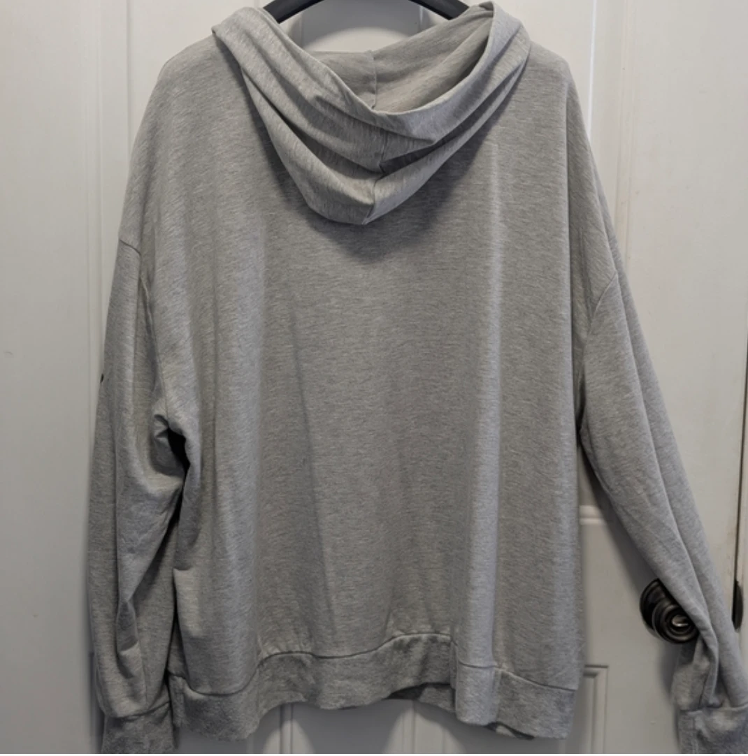Disney Minnie Mouse Grey Lace-Up Hoodie - photo 4