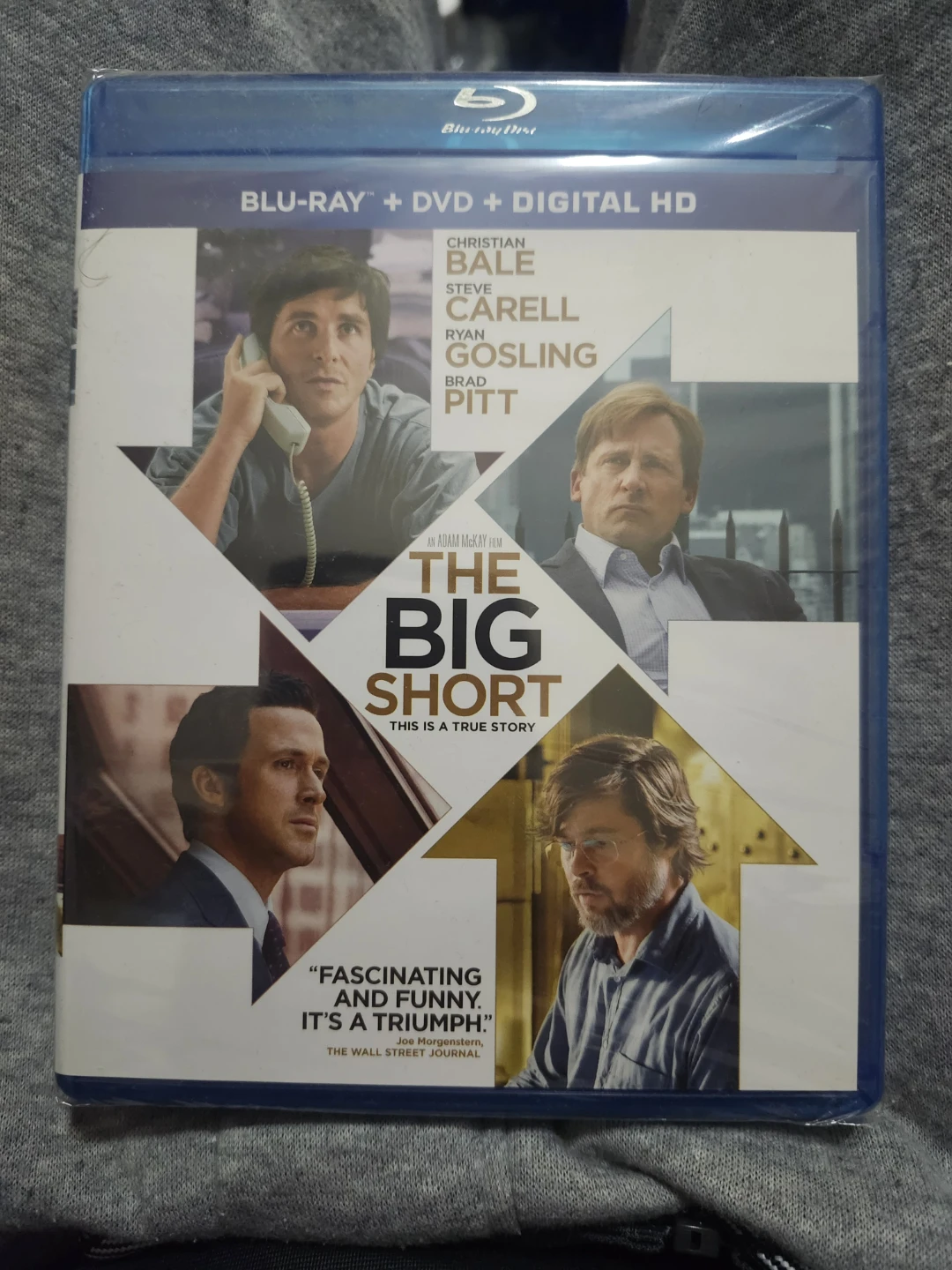 The Big Short Blu-Ray + DVD + Digital HD Movie