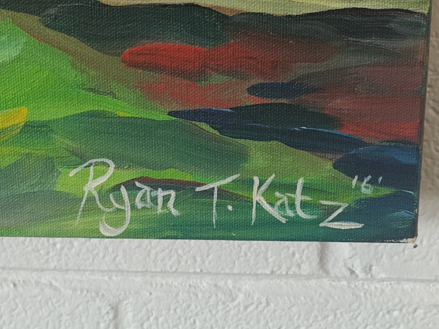 Golf Scenery on Canvas (Make offer) - photo 4