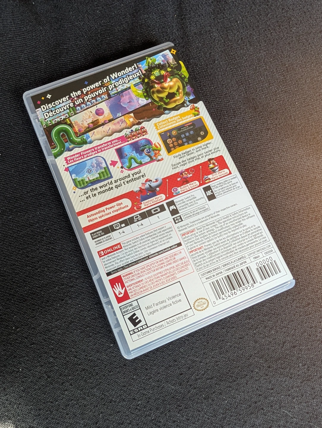 Nintendo Switch Super Mario Bros. Wonder Game - photo 3