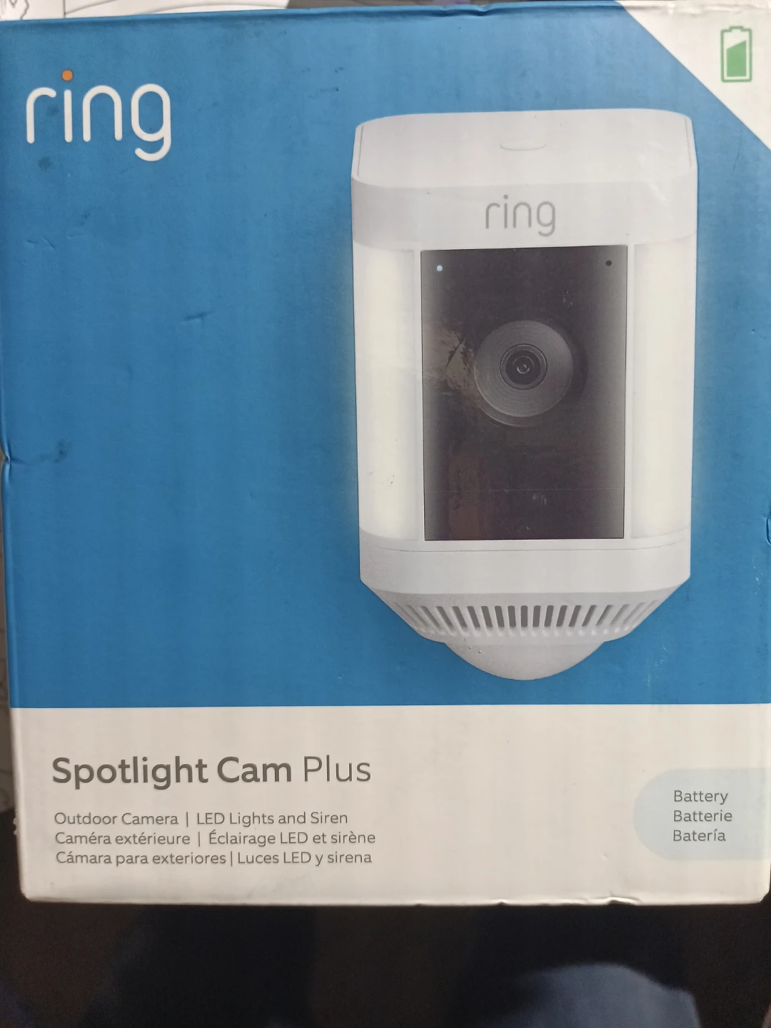 Ring Spotlight Cam Plus Outdoor Camera