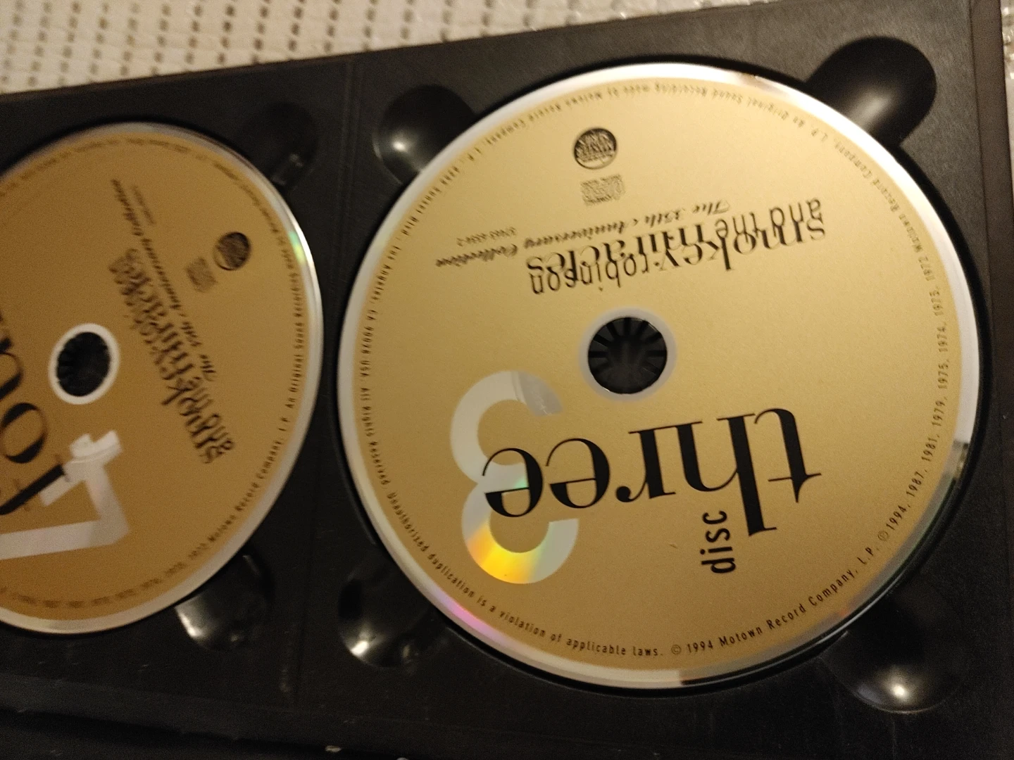 Smokey Robinson and the Miracles 35th Anniversary Collection CDs - photo 4