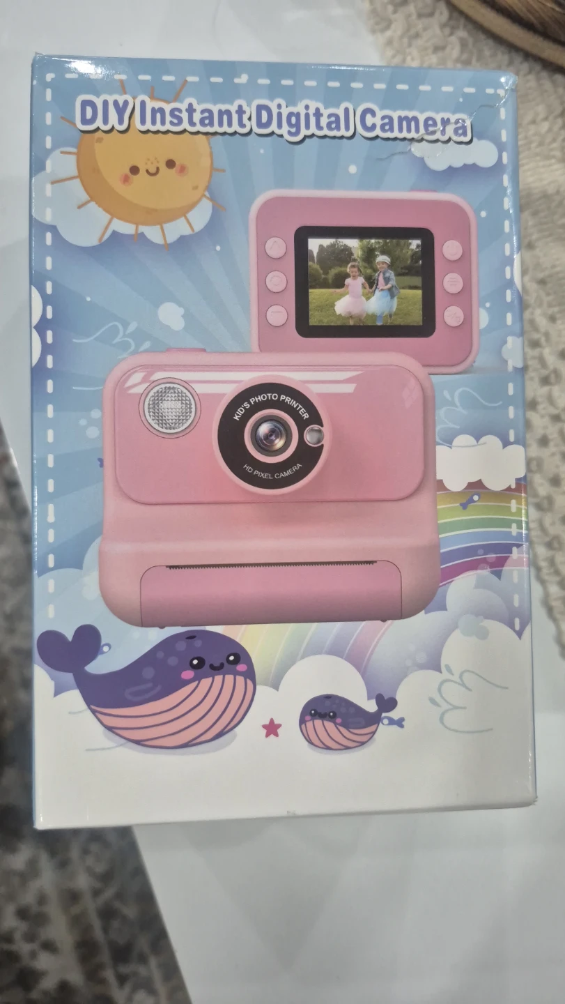 Pink Kids Instant Digital Camera with Photo Printer - photo 5